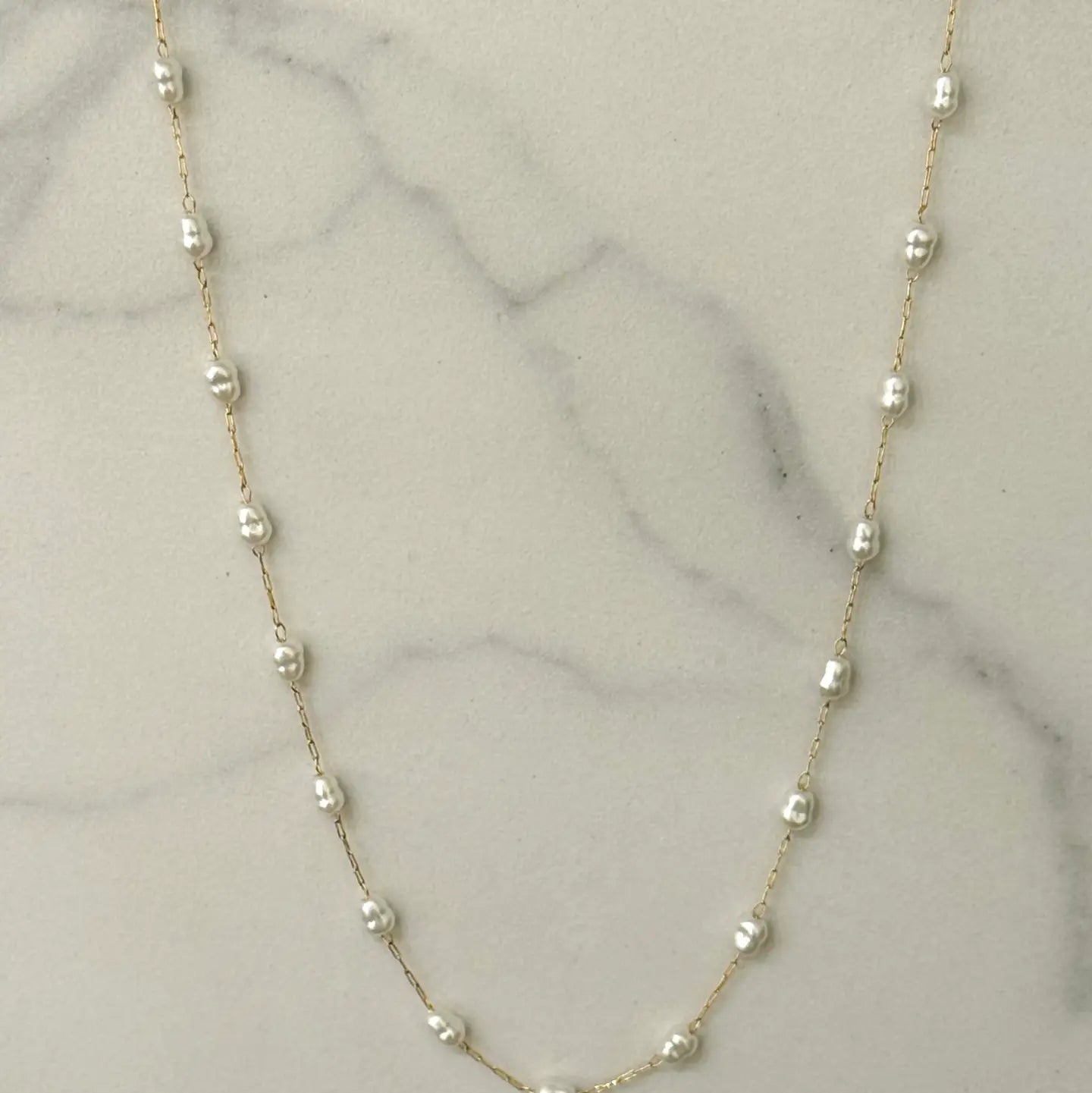 Collana Bianca Perla