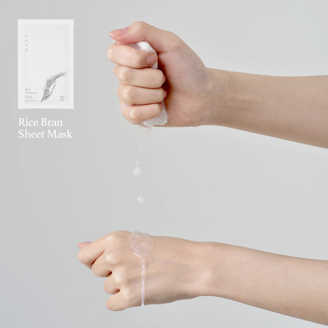 RICE BRAN SHEET MASK