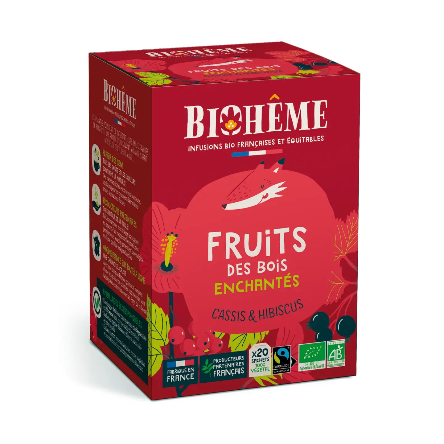 Tisana bustine frutti di bosco incantati biologico