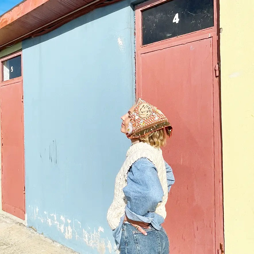 Foulard Bandana Le Marais pura seta