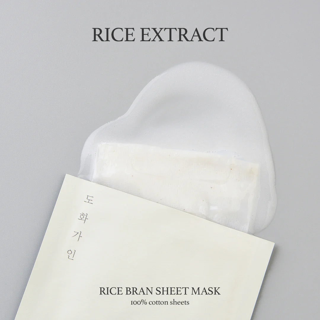 RICE BRAN SHEET MASK