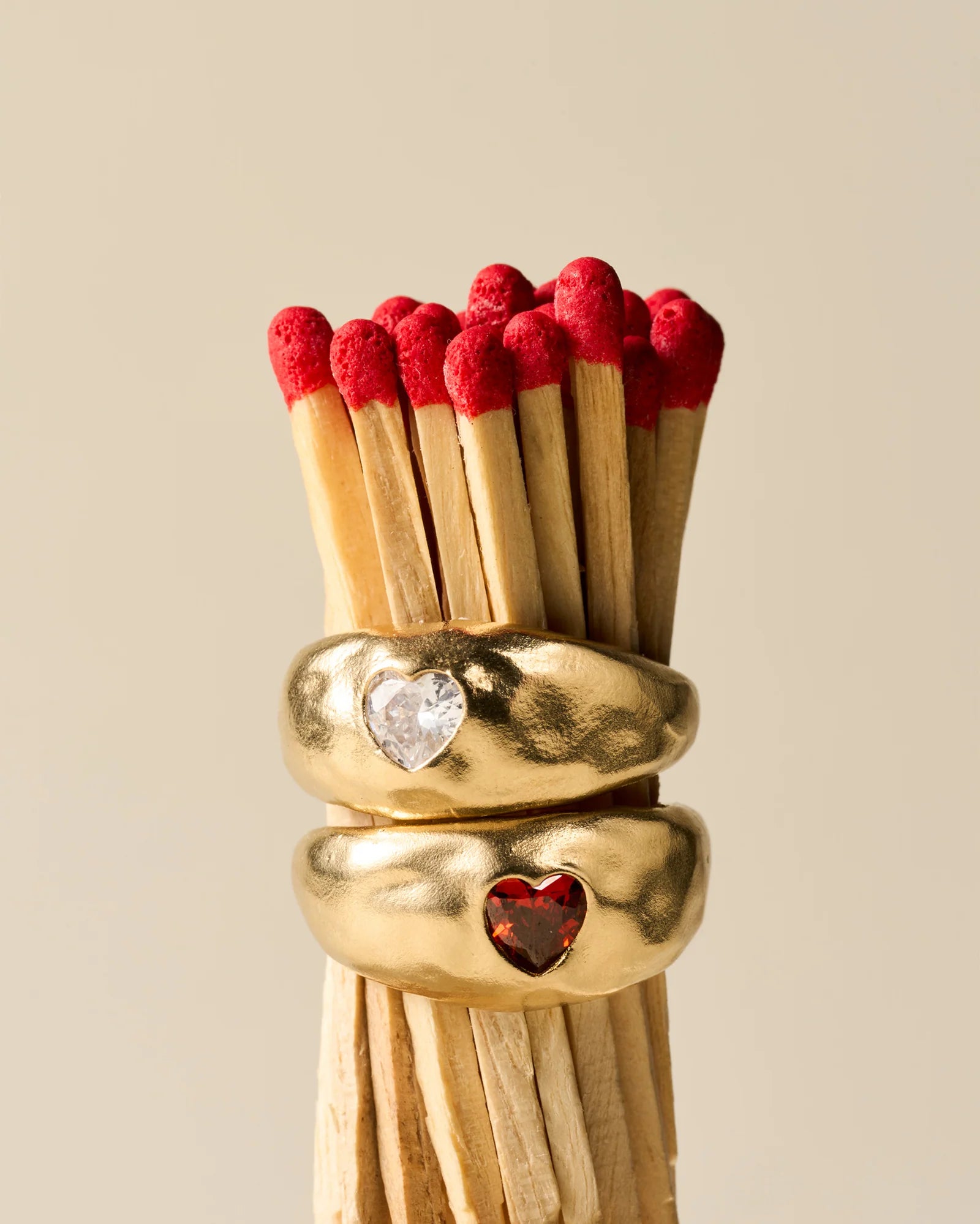 ANELLO LUZIA ROSSO