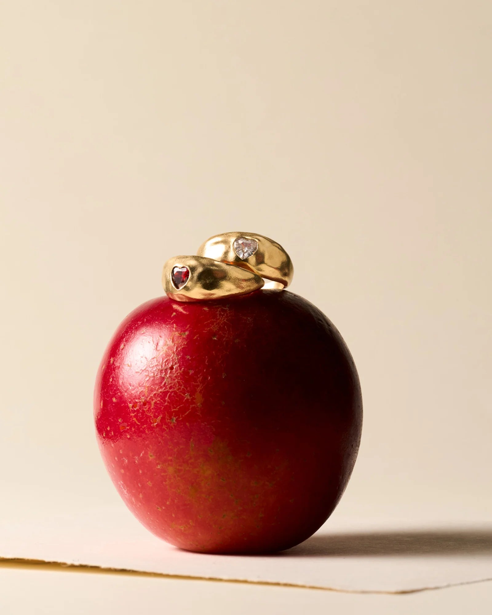 ANELLO LUZIA ROSSO