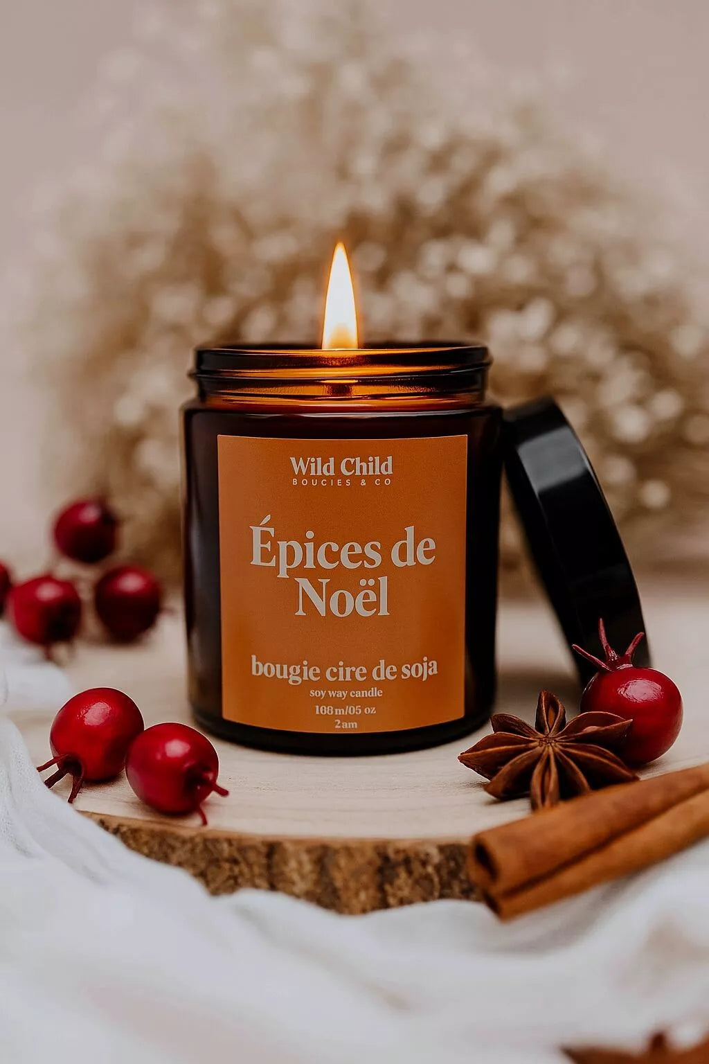 Épices de Noël candela profumata