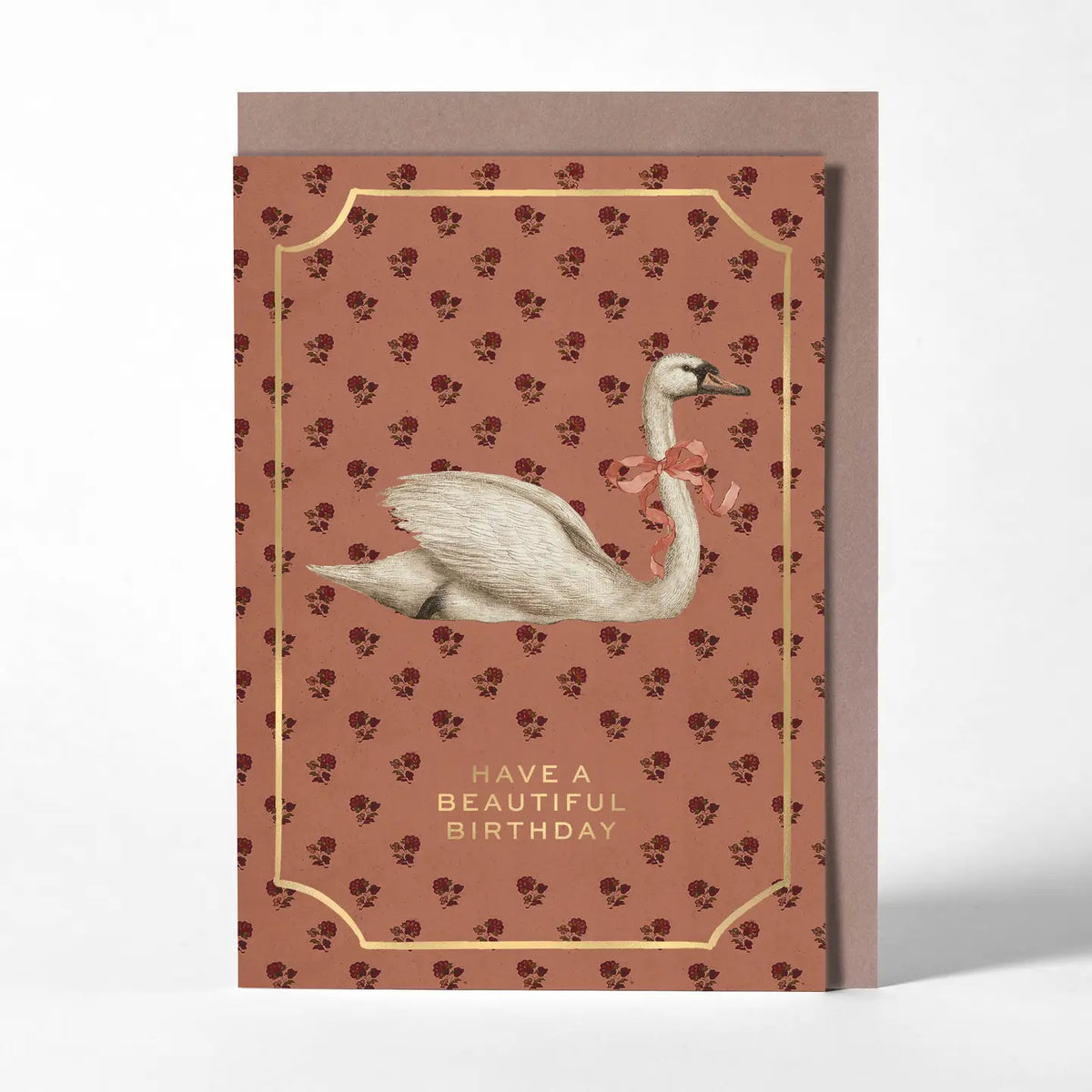 Biglietto d'auguri Cigno