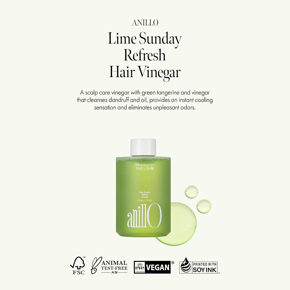 Lime Sunday Refresh Hair Vinegar