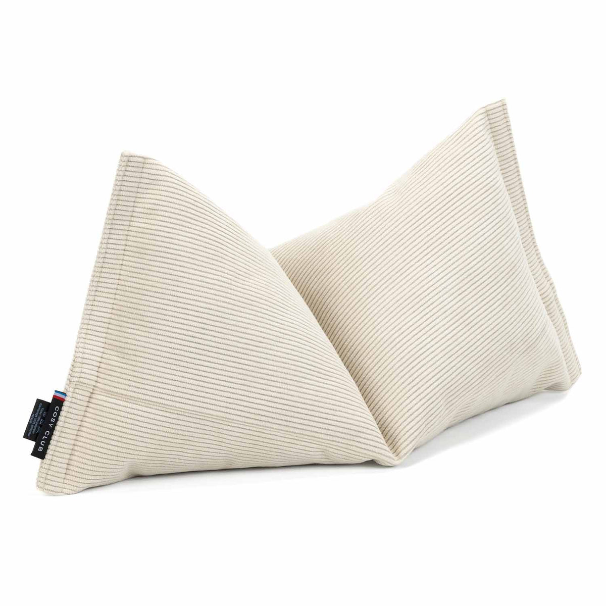 SALVADOR CUSCINO da lettura velluto bianco
