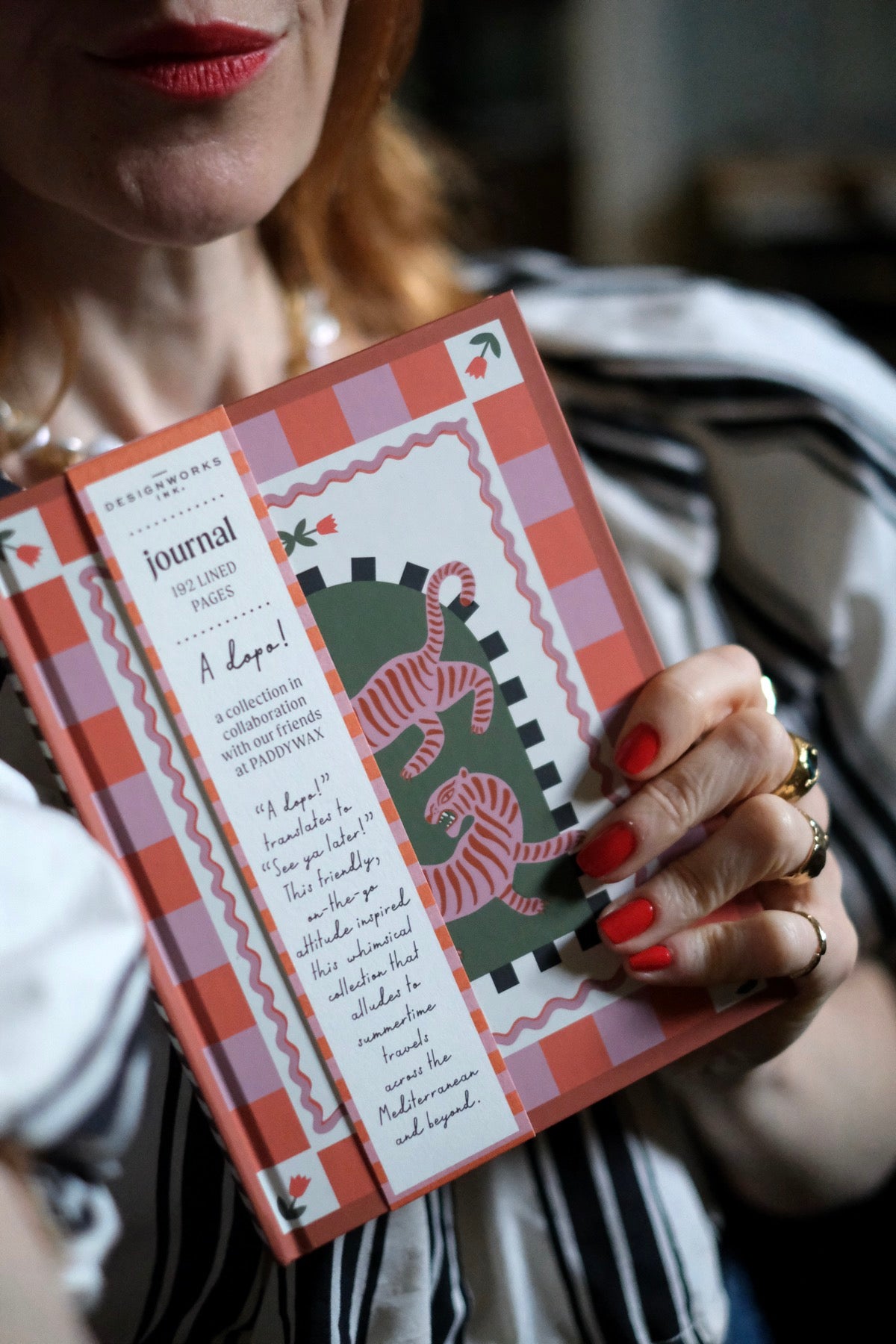 Diario “tiger" quaderno a righe