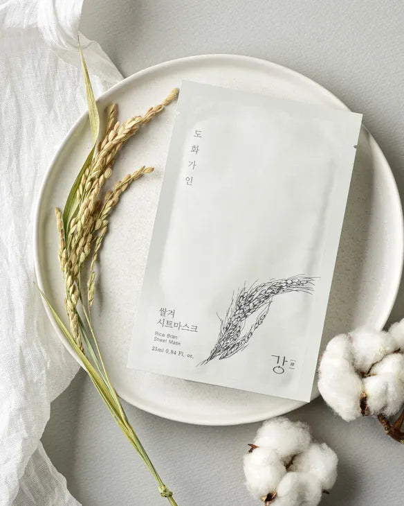RICE BRAN SHEET MASK