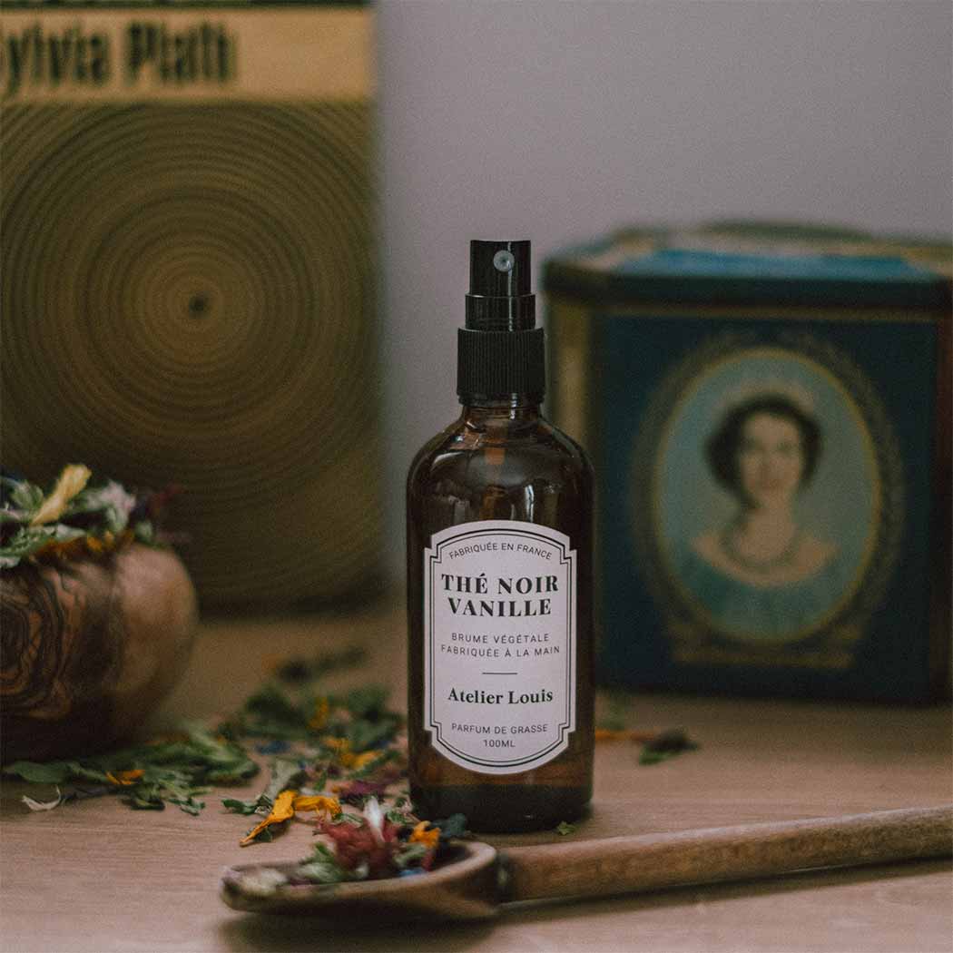 Brume végétale Thé Noir & Vanille