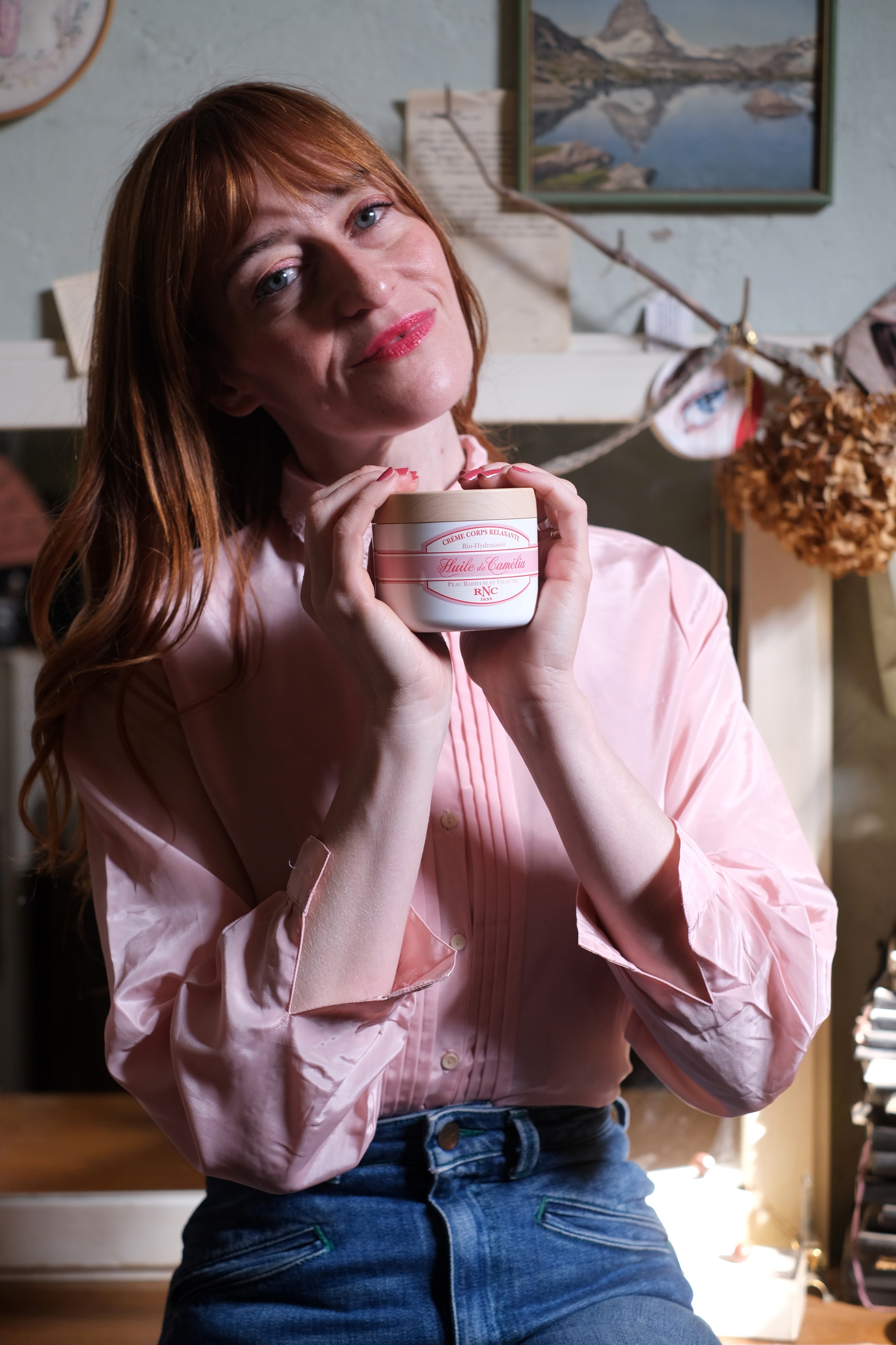 Huile de Camélia Crema corpo idratante rilassante