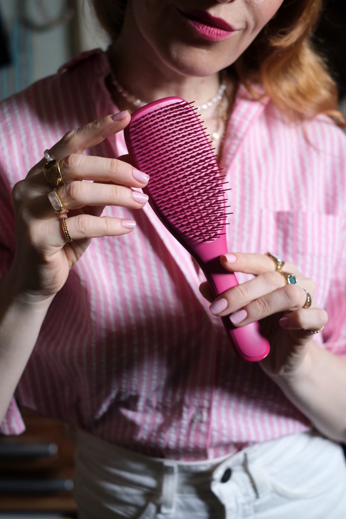 TT The Ultimate Detangler Electric Raspberry