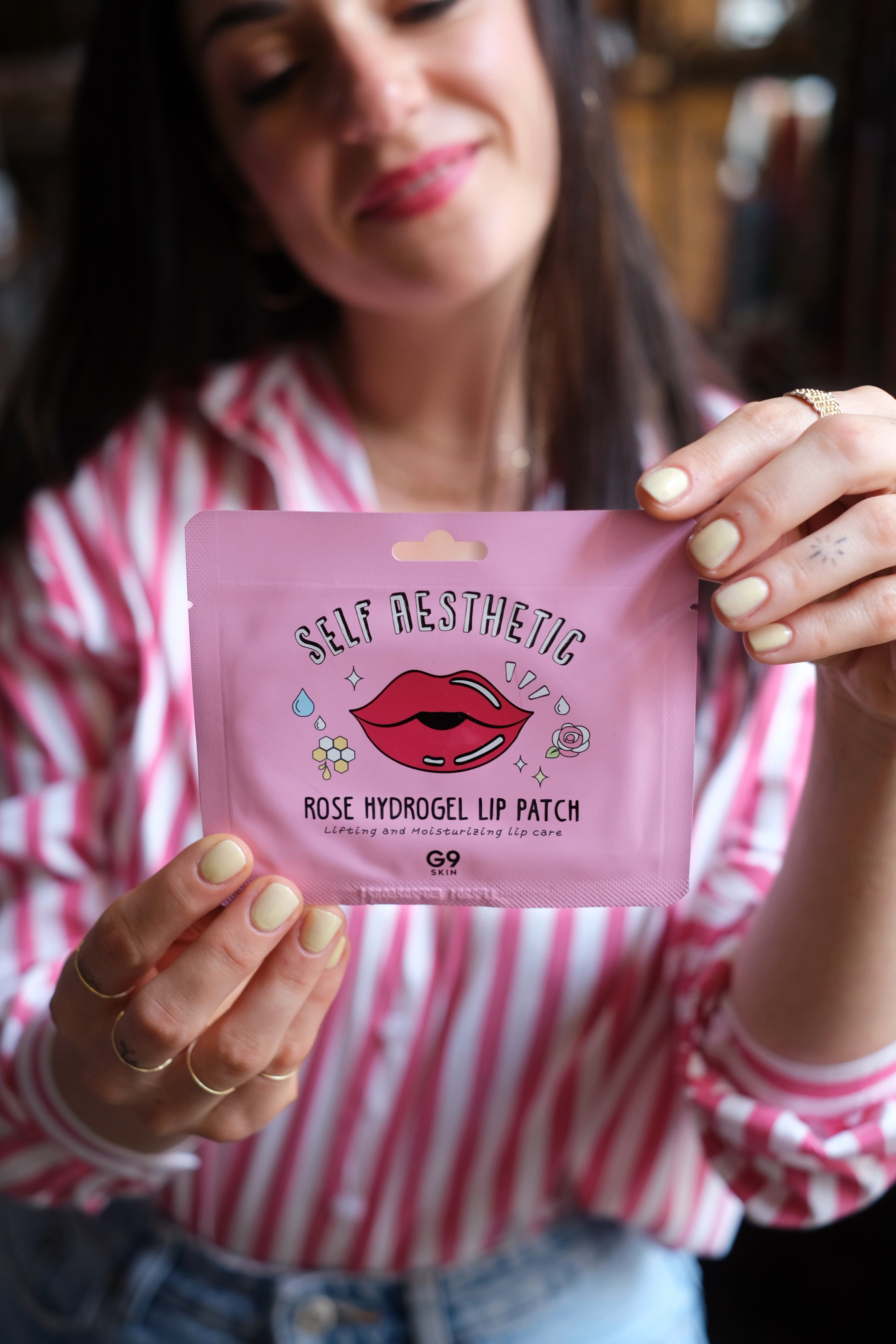 Self Aesthetic Rose Hydrogel Lip Patch