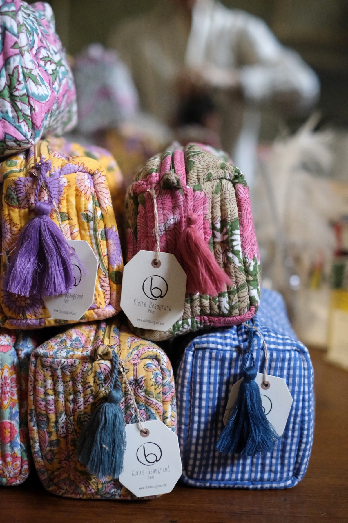 Beauty Pochette Viviana giallo e salmone