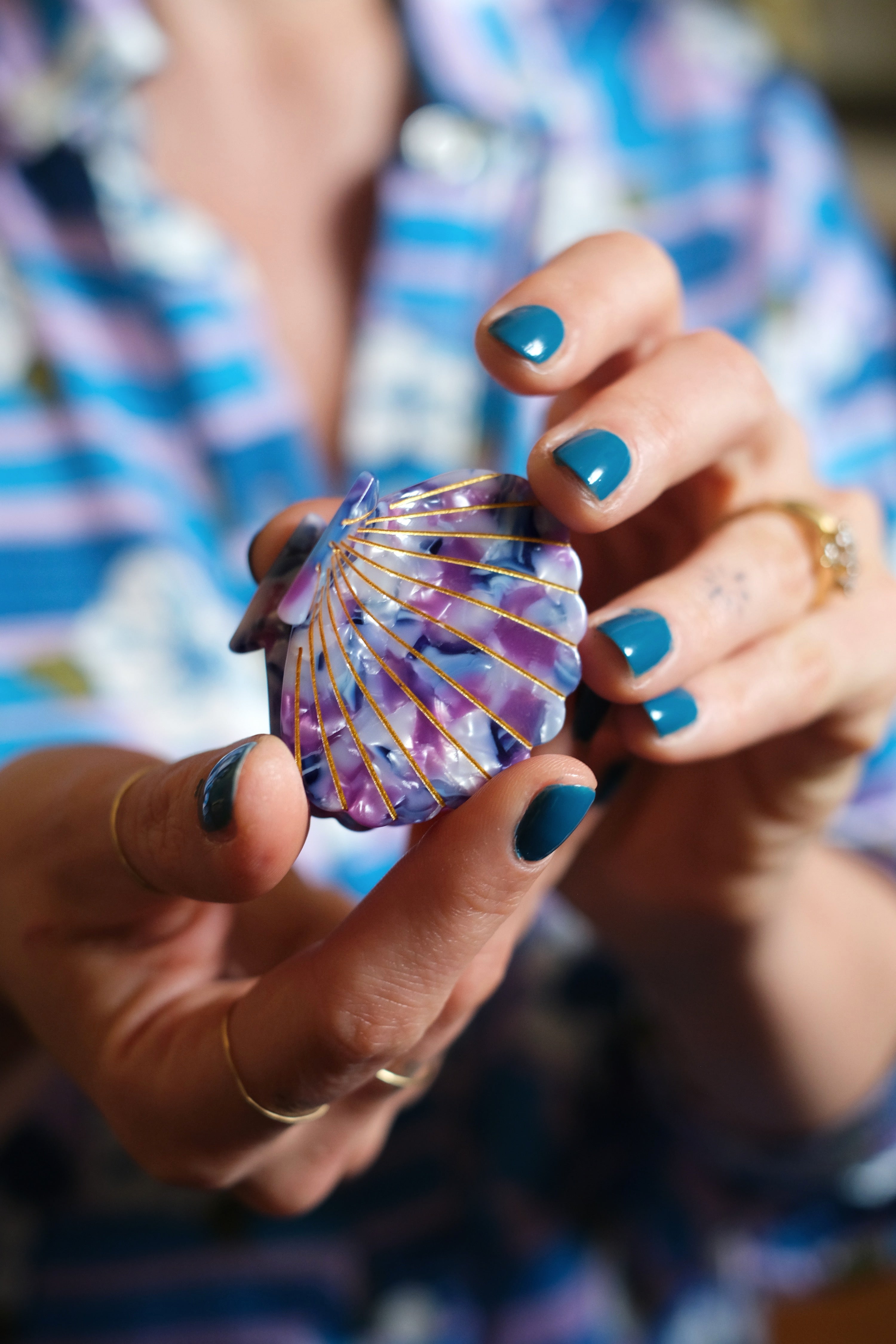 Pinza capelli Mermaid Violet