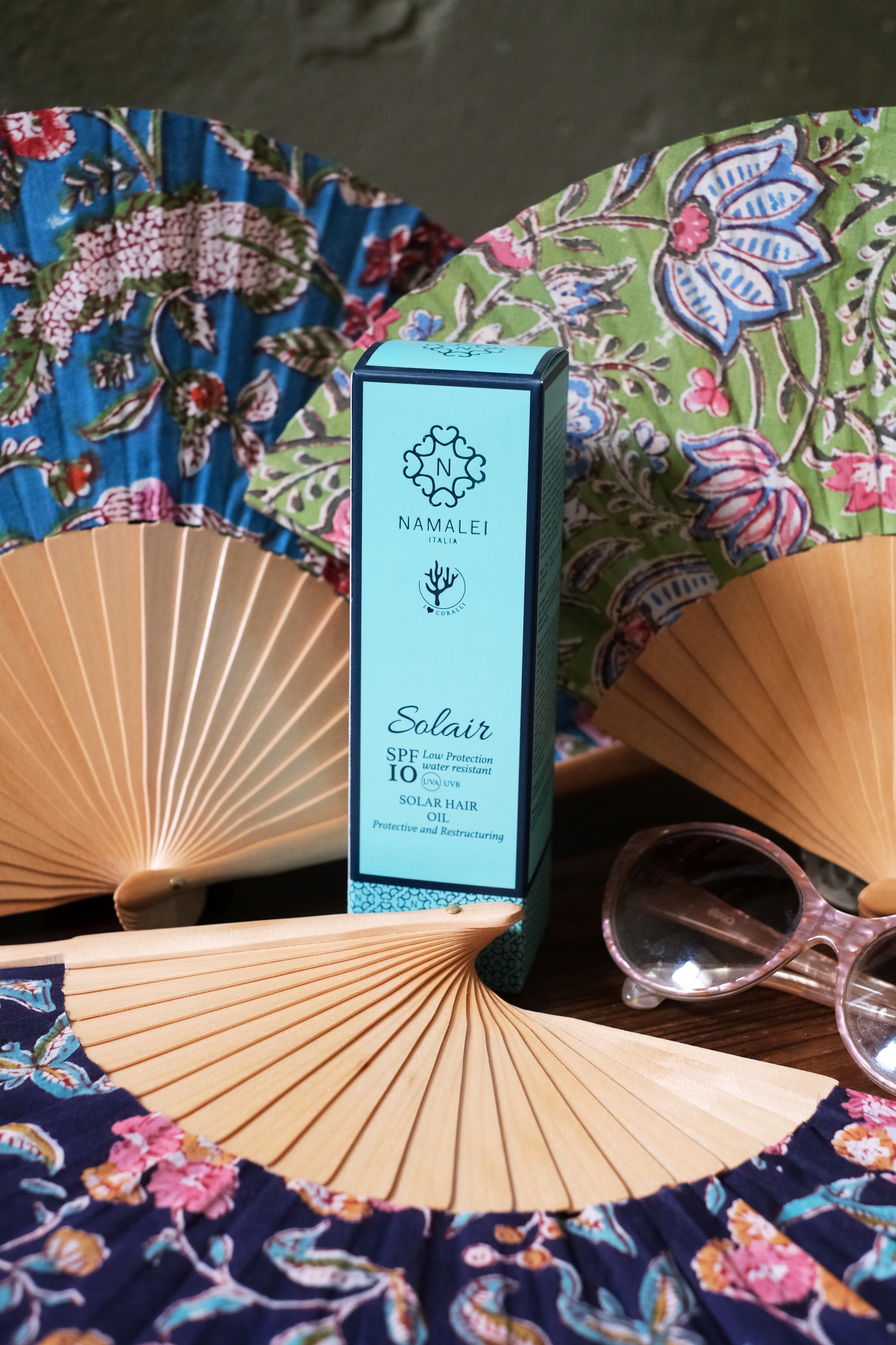 OLIO SOLARE CAPELLI PROTETTIVO E RISTRUTTURANTE SPF 10