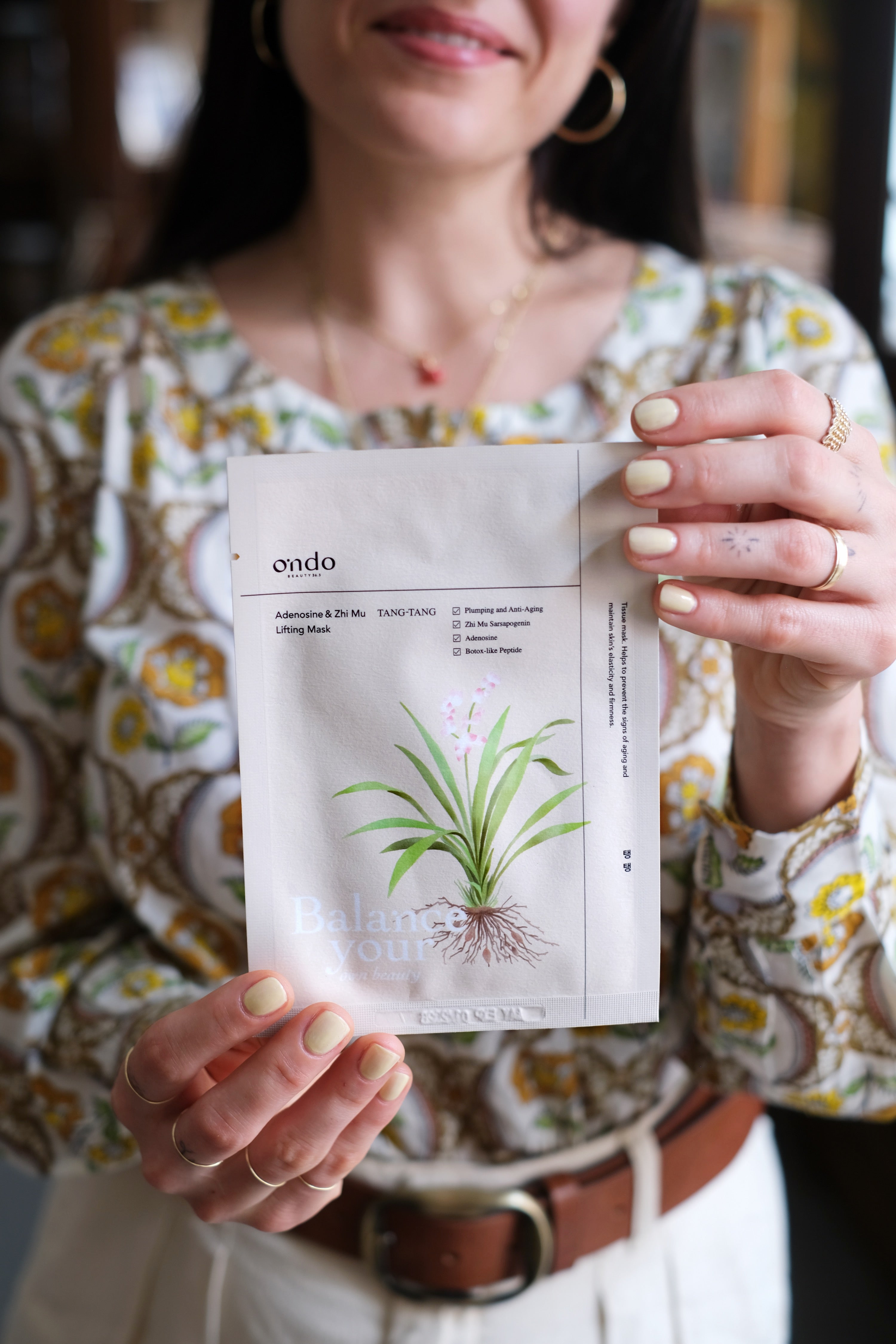 Adenosine & Zhi Mu Lifting Mask