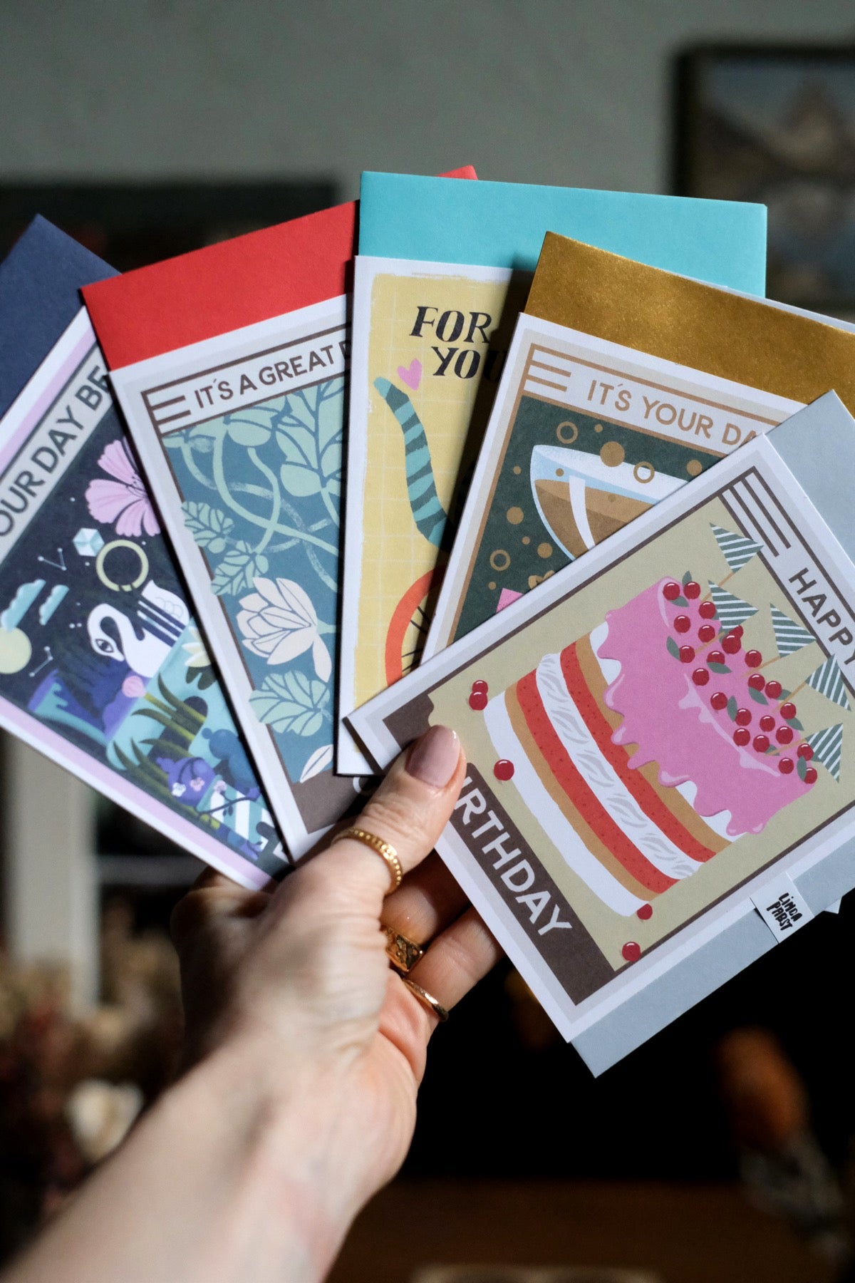 Biglietto d'auguri Champagne