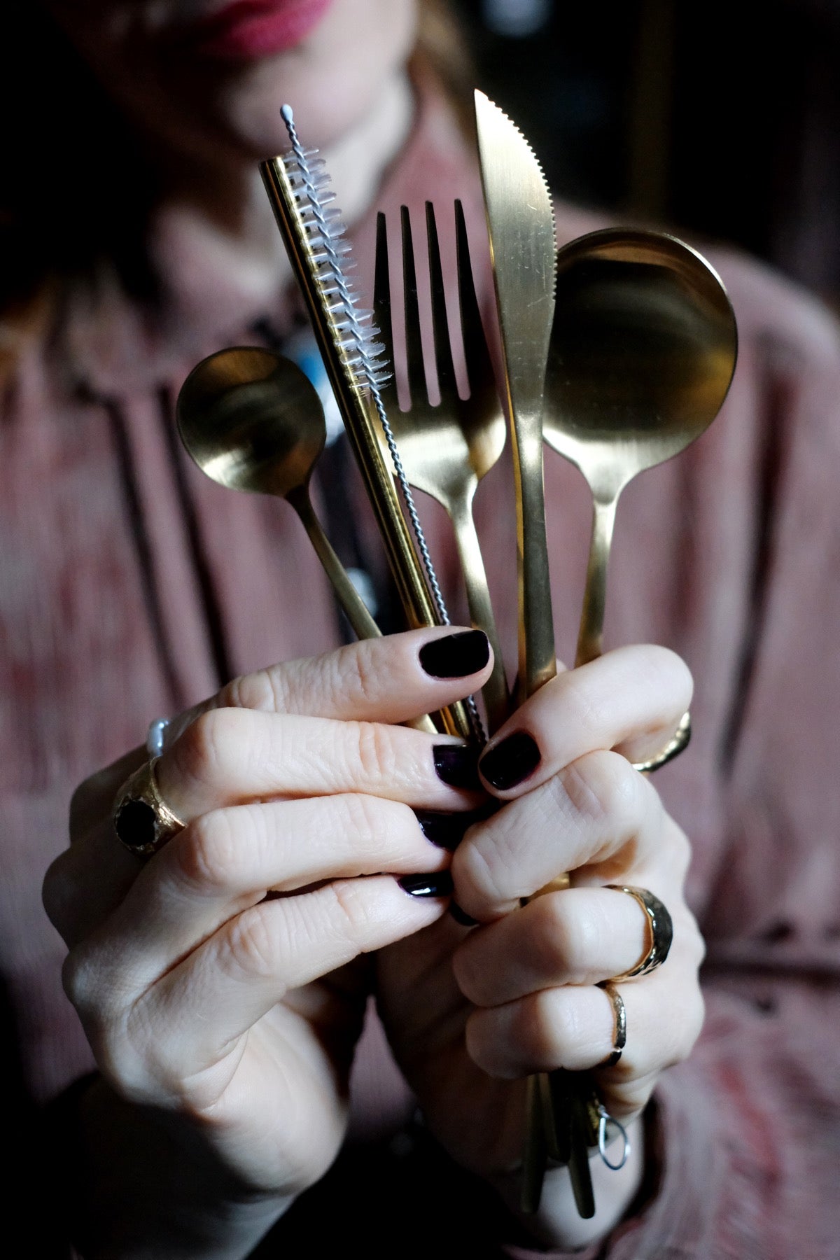 Set di posate per pausa pranzo