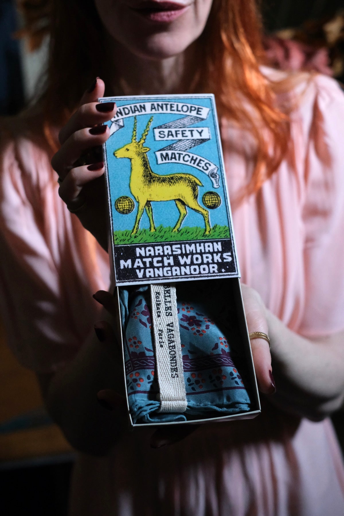 Foulard Mini Natasha azzurro