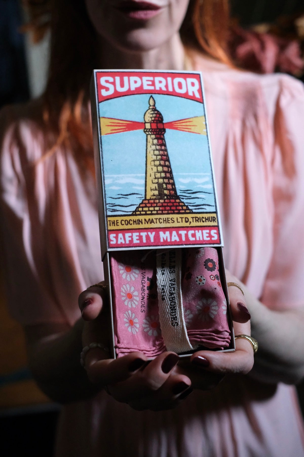 Foulard Mini Hanami rosa