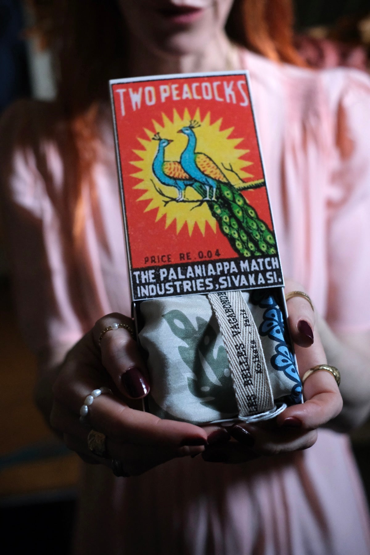 Foulard Mini Alice blu