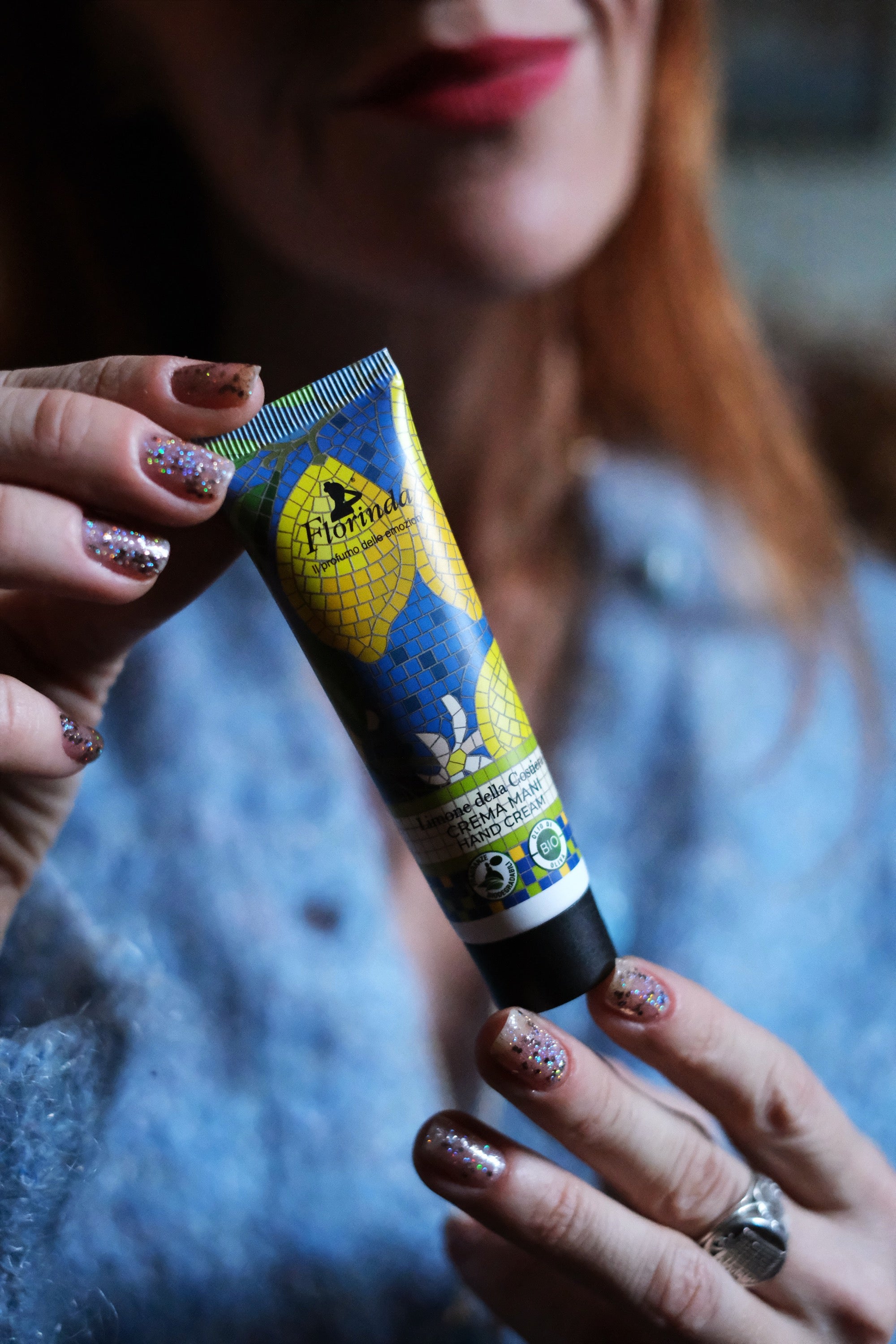 Linea Mosaici Crema Mani Limone di Costiera