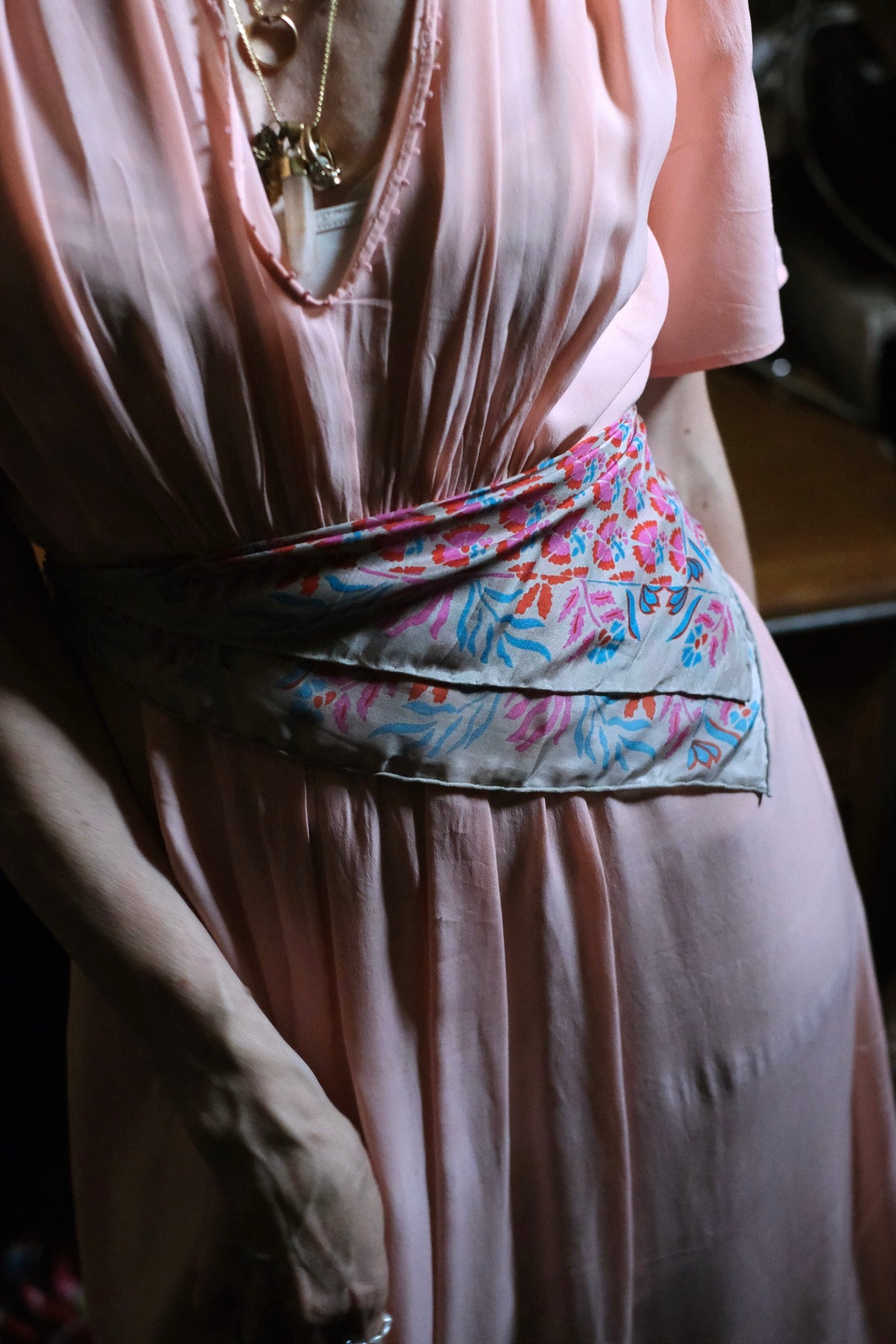 Foulard Mini Augustine rosa