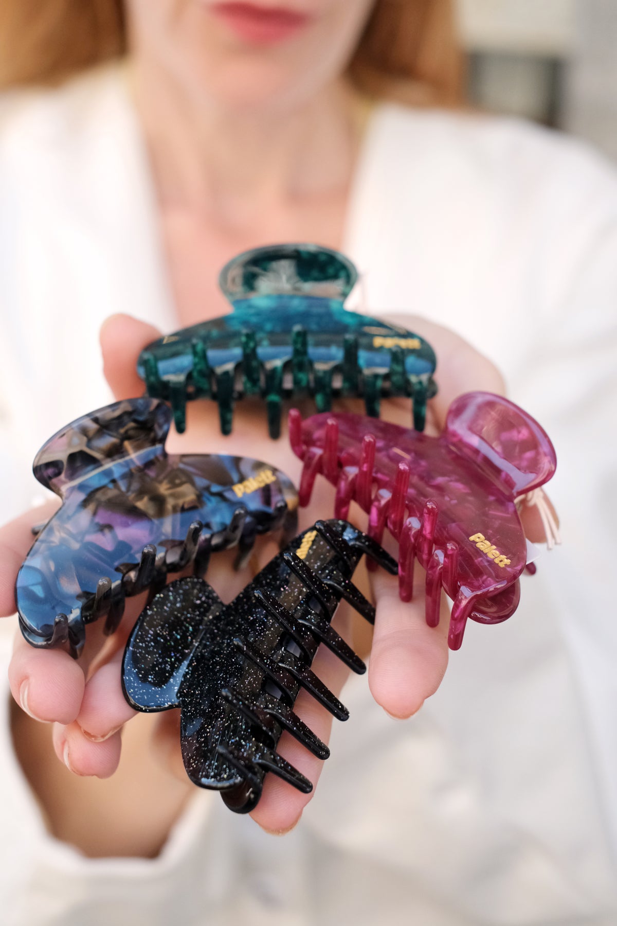 Pinze capelli Palett vari colori