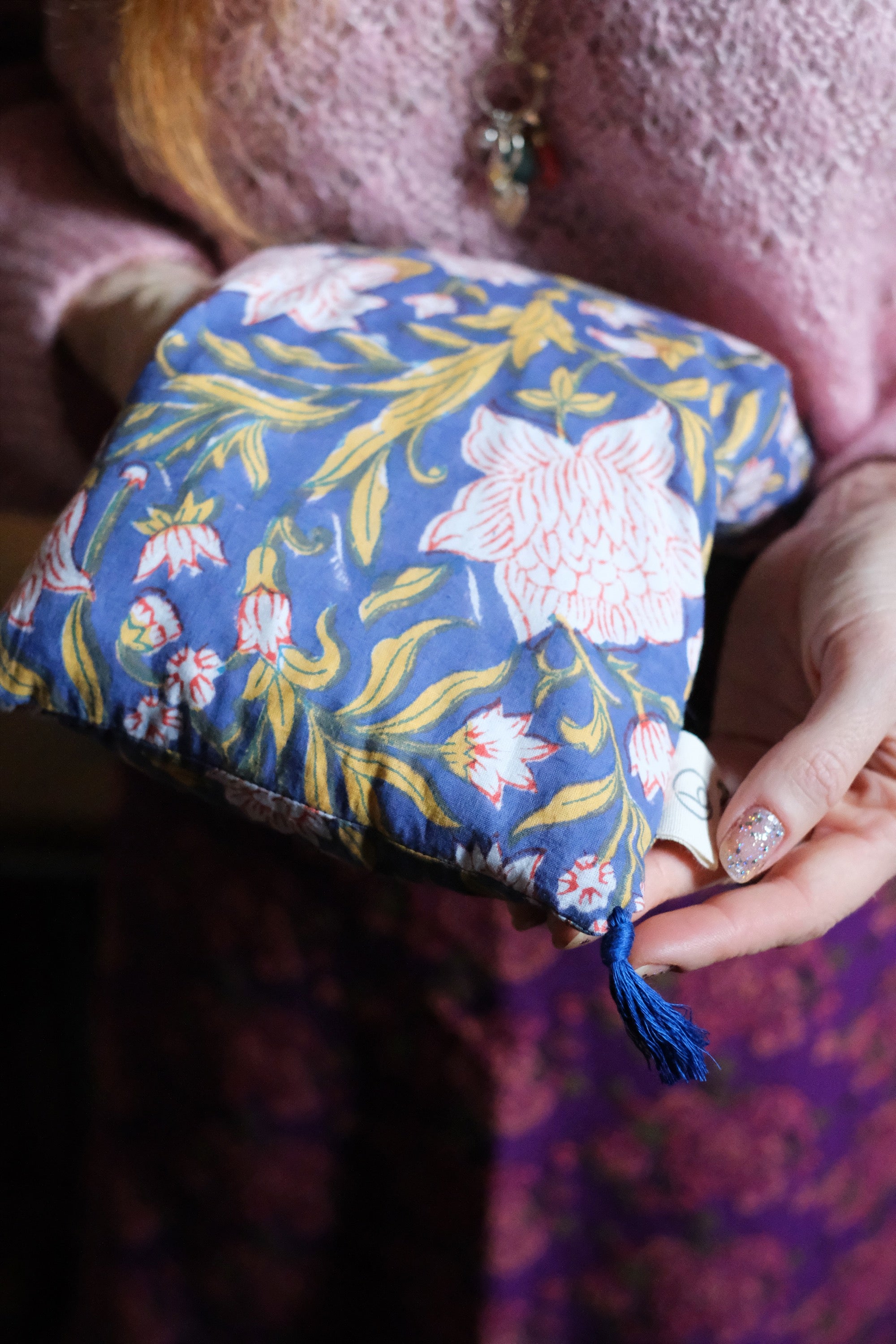 Cuscino con Noccioli di Ciliegio Marta