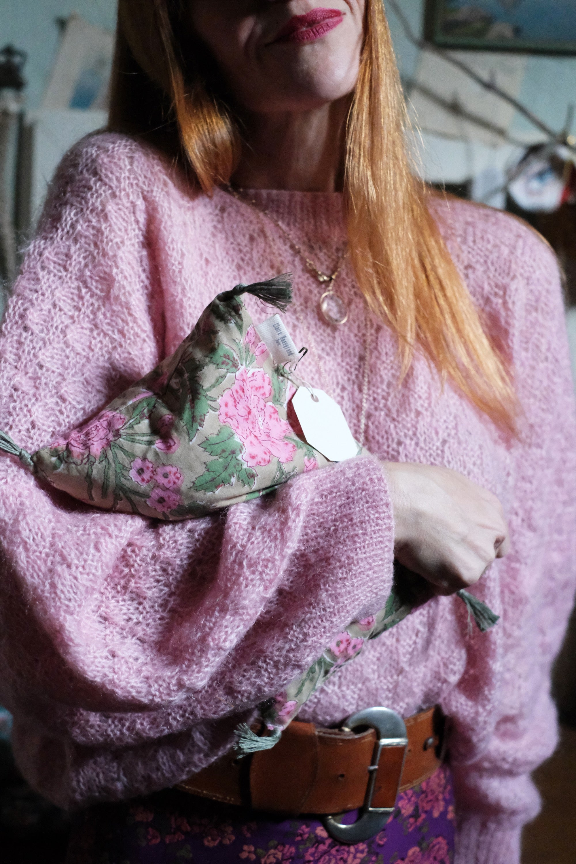 Cuscino con Noccioli di Ciliegio Viviana