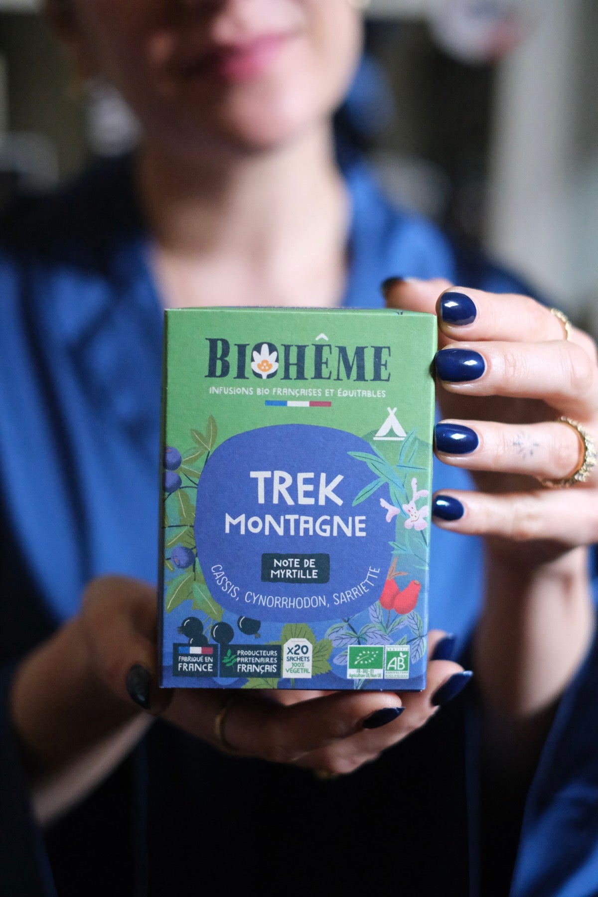 Tisana bustine Trekking in montagna