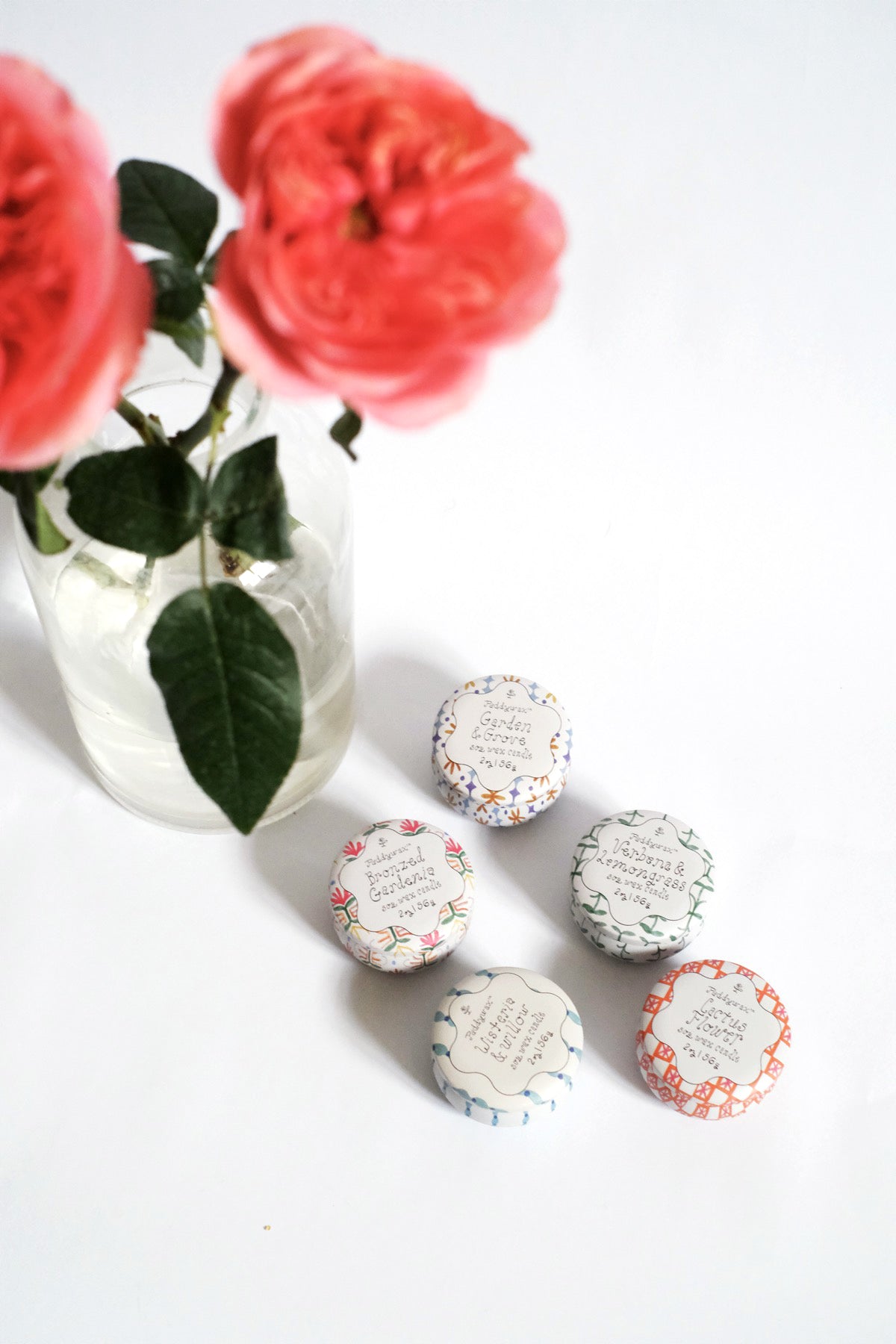 Tulip 2 oz Tin Candle vari profumi