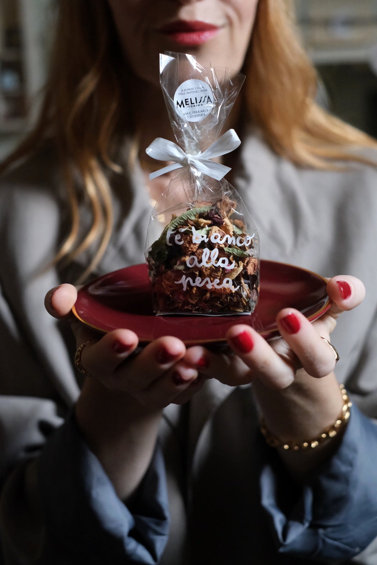 Tè bianco alla pesca