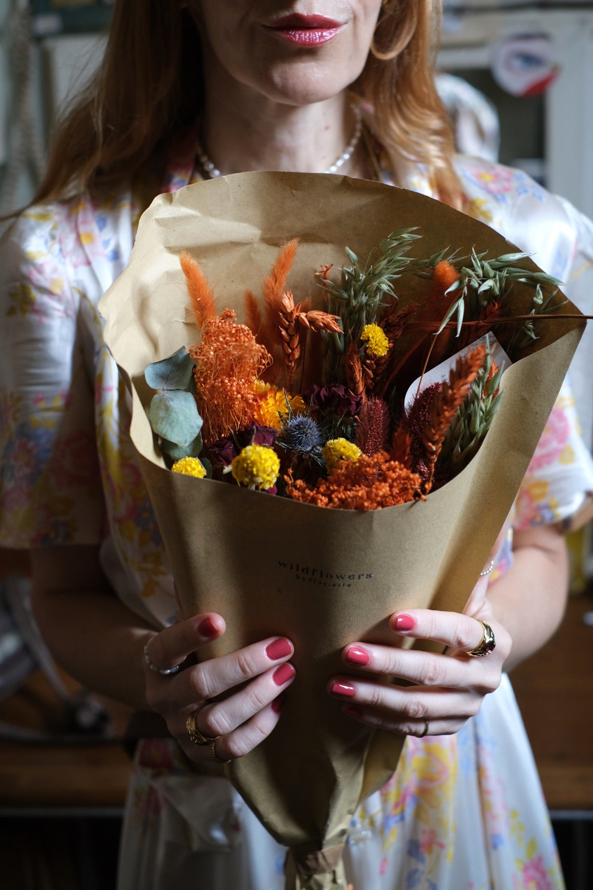 Flower Market extra large tramonto