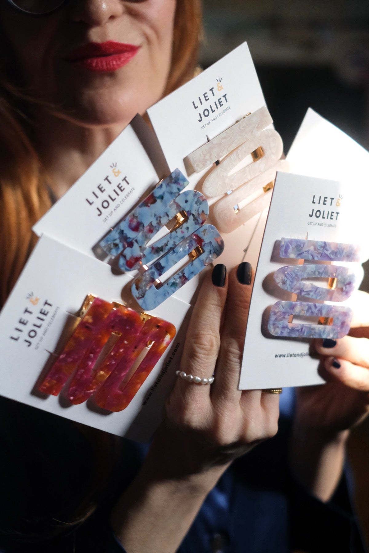 Tris pinze piatte Lila Vari colori!