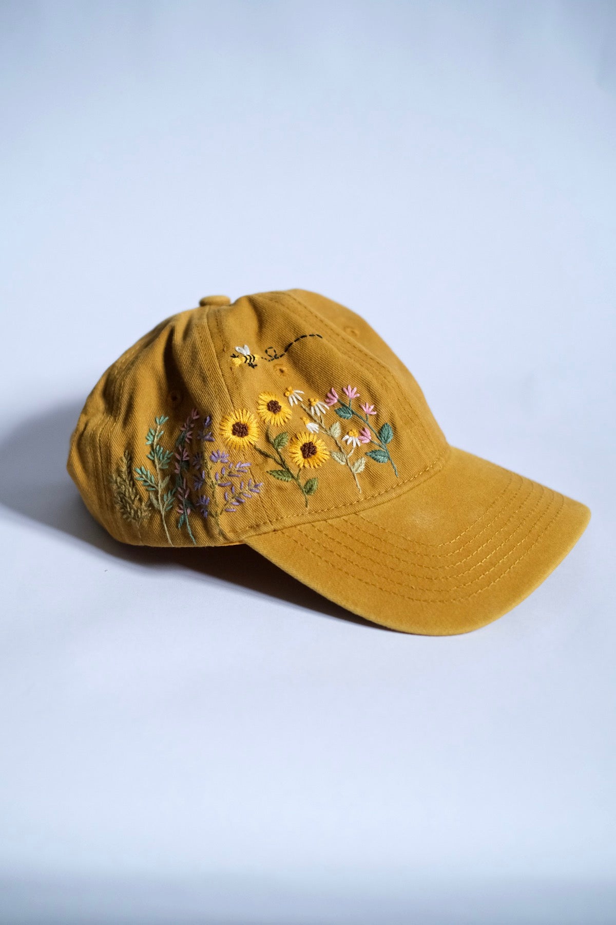 Cappellino da baseball girasoli