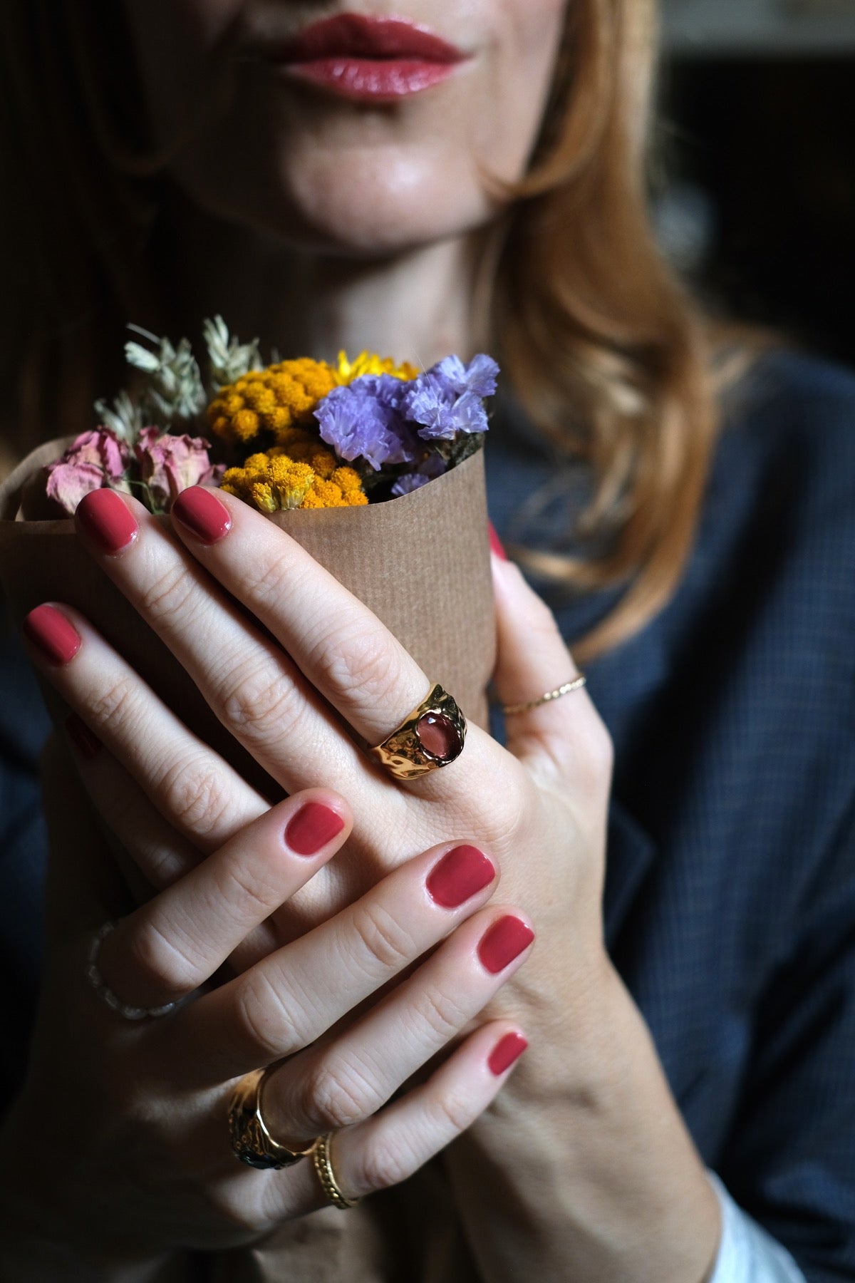 ANELLO CARMEN Rosa NUOVO