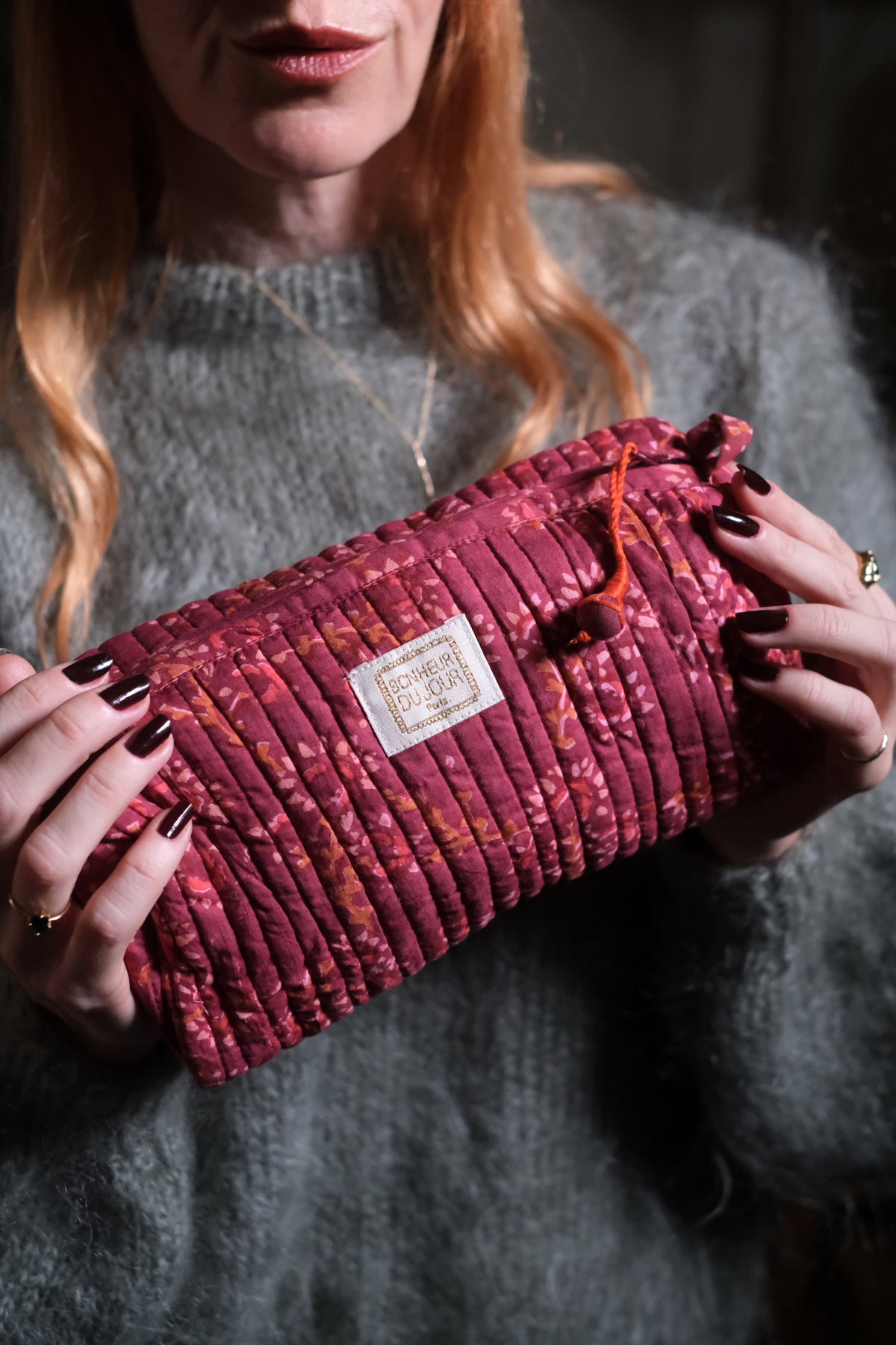 Beauty Pochette Osaka Bordeaux