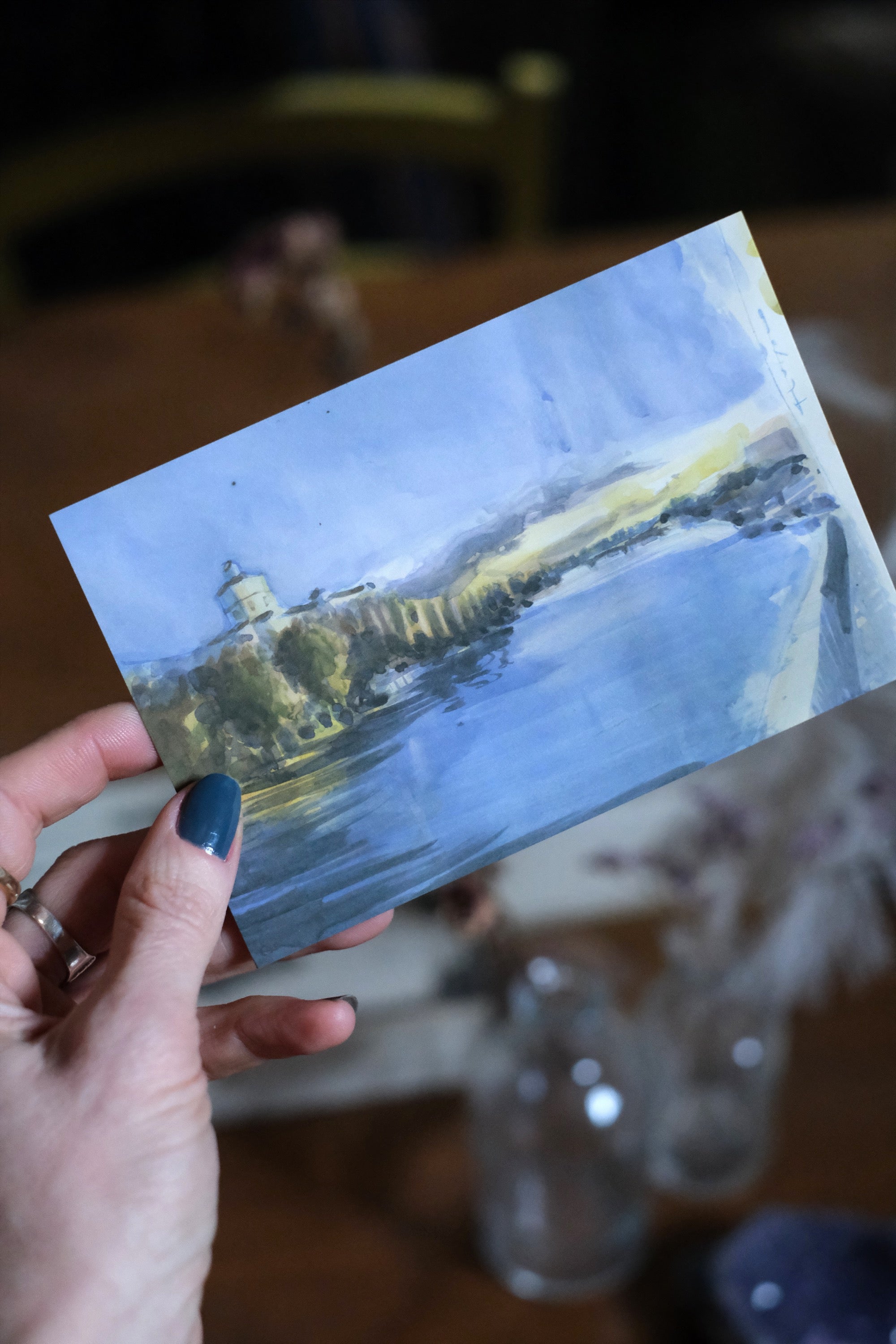 Cartolina da Torino Monte dei Cappuccini