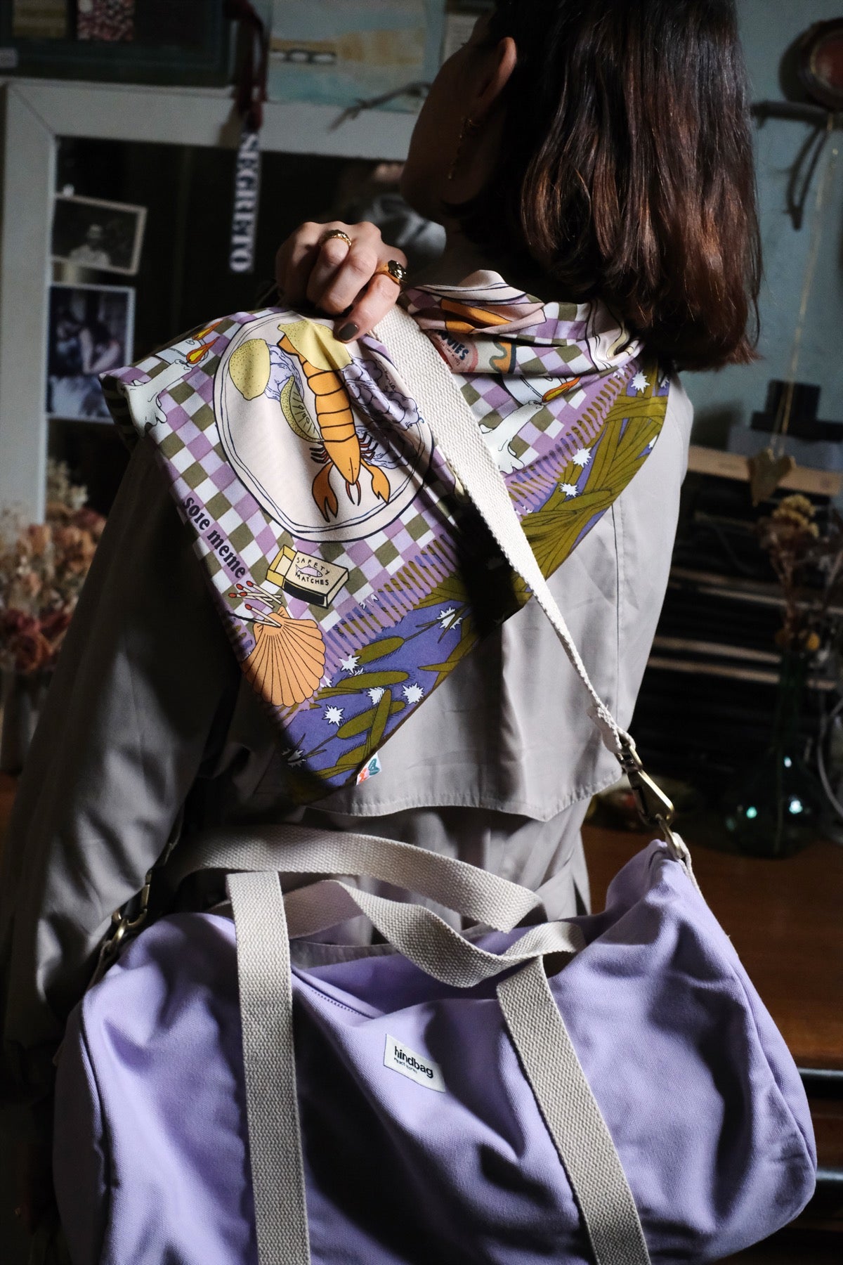 Foulard Grande Le Marais pura seta Preorder