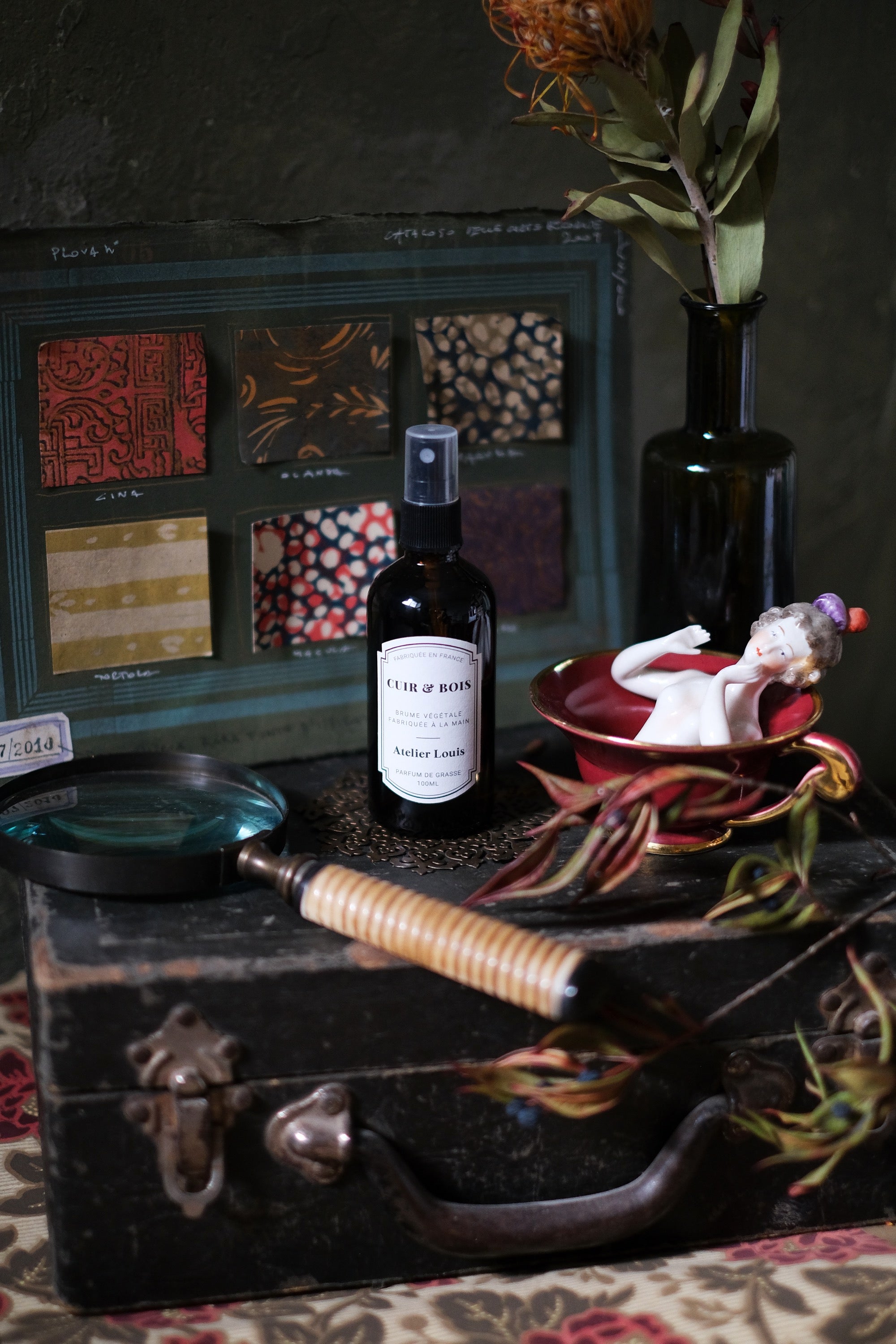 Brume végétale Cuir et Bois