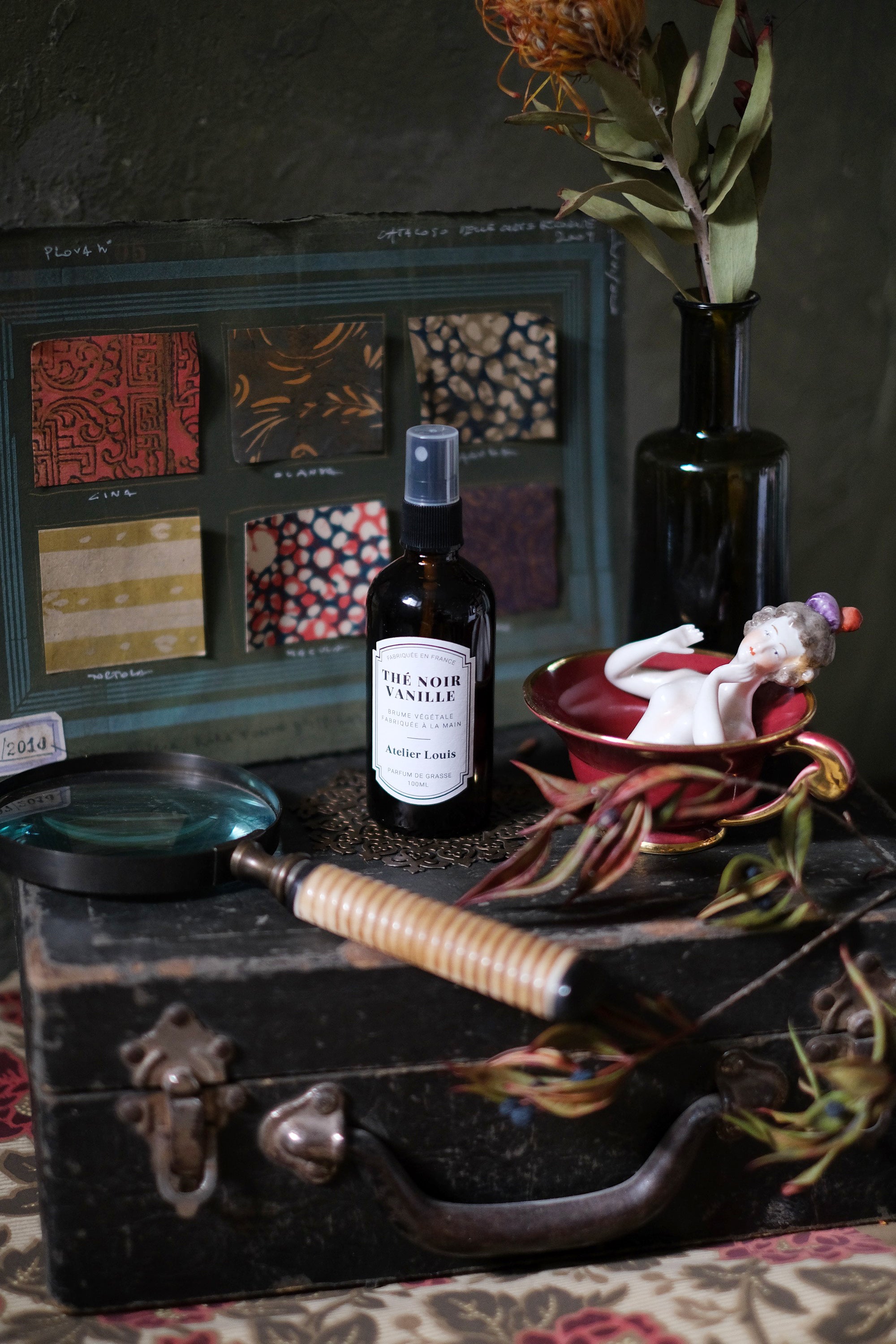 Brume végétale Thé Noir & Vanille