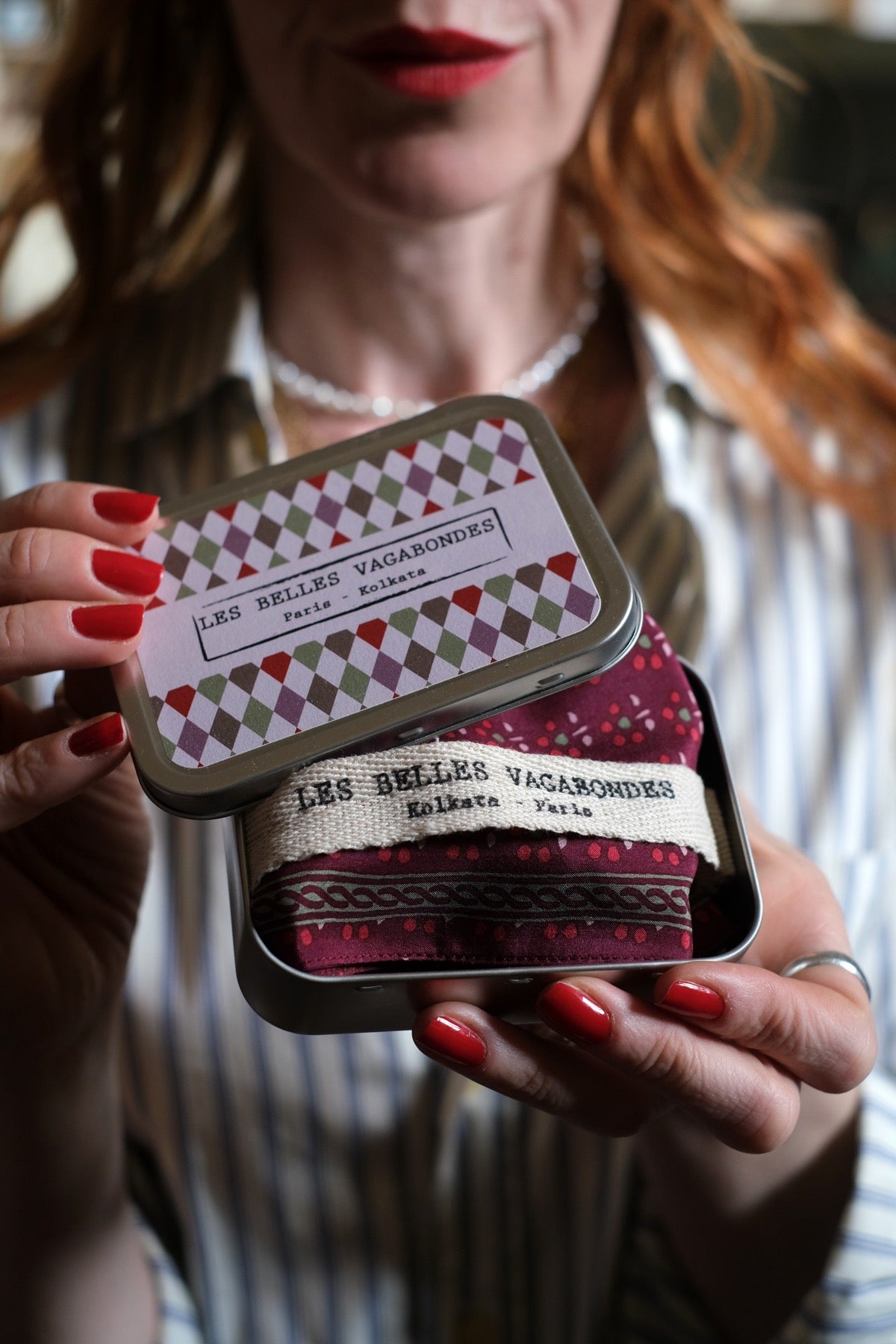 Twill fascia, cintura Nicky Bordeaux