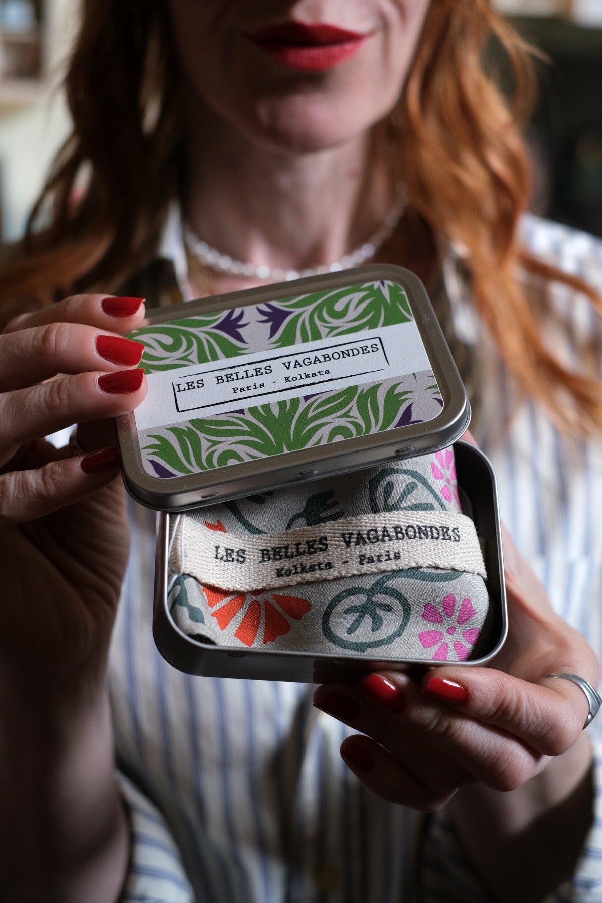 Twill fascia, cintura Clematis kaki