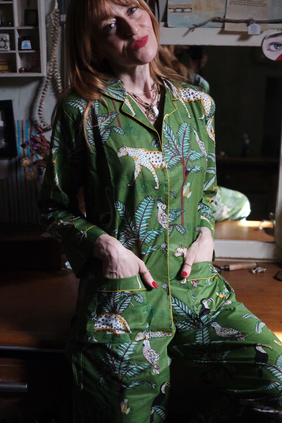 CAMILLE JUNGLE Completo tre colori