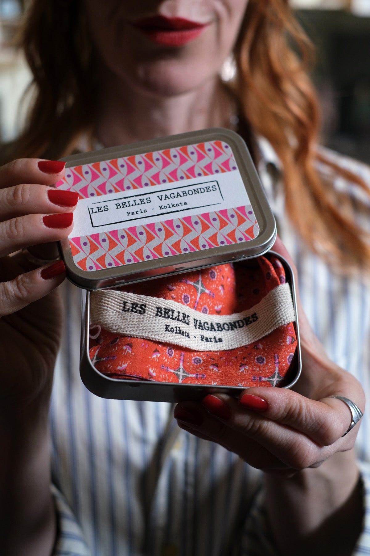 Twill fascia, cintura Casablanca arancione