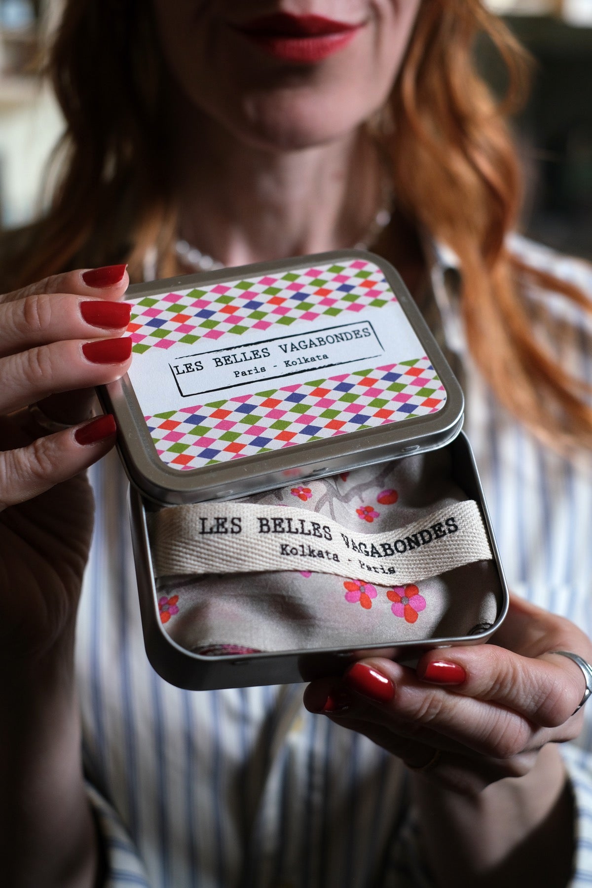 Twill fascia, cintura Masami arancione