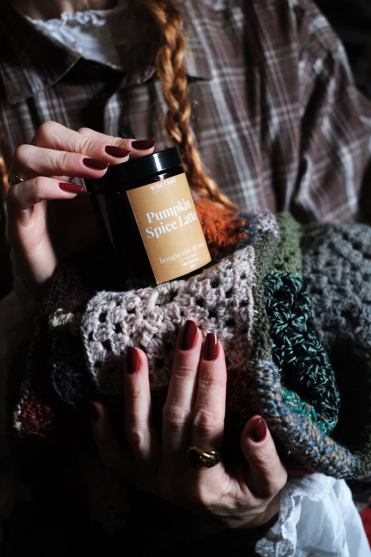 Pumpkin Spice Latte candela profumata