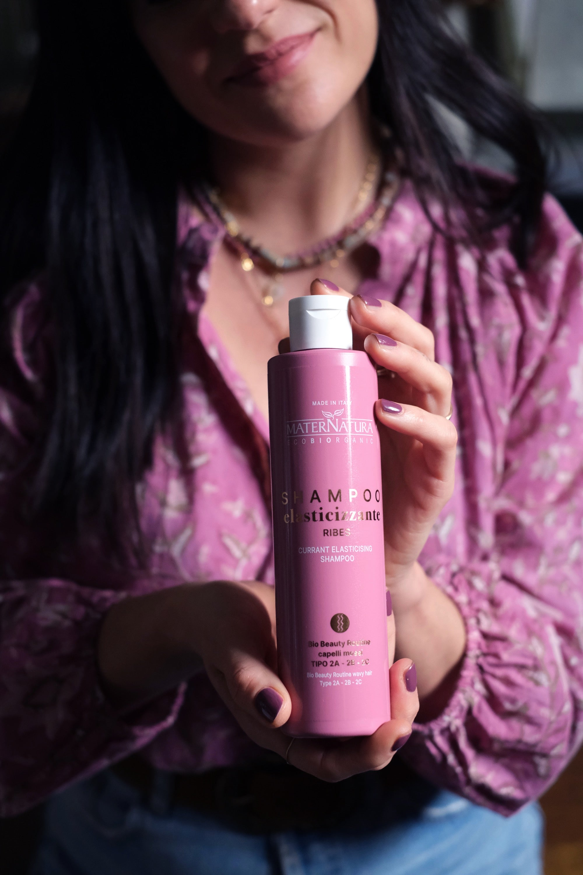 Shampoo Elasticizzante Capelli Mossi al Ribes